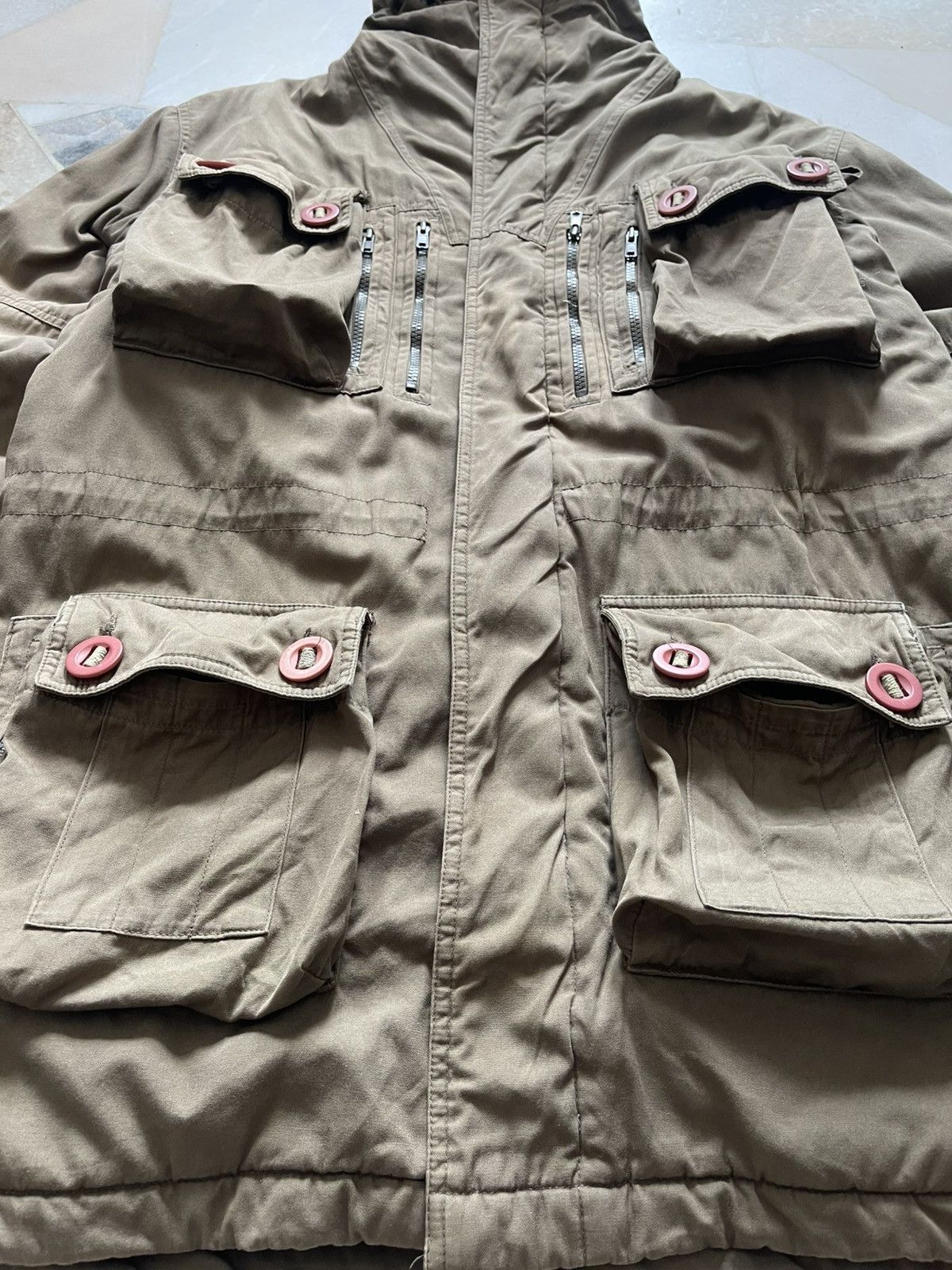 Stussy 2000s Old Stussy Multipocket Army Style Jacket #98 Size US L / EU 52-54 / 3 - 3 Thumbnail