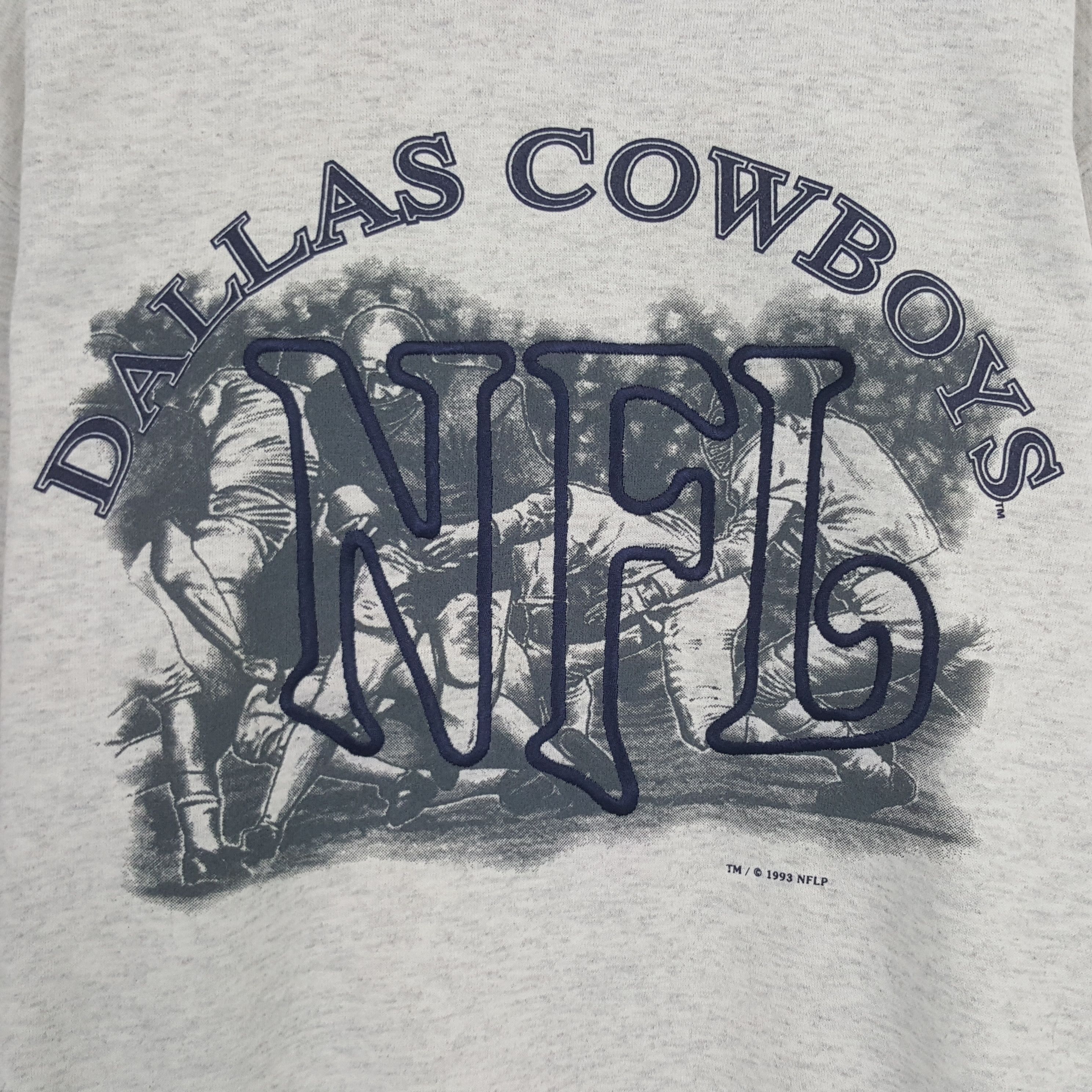 NFL × Nutmeg × Vintage Vintage Dallas Cowboys NFL Sweatshirt Size US L / EU 52-54 / 3 - 2 Thumbnail