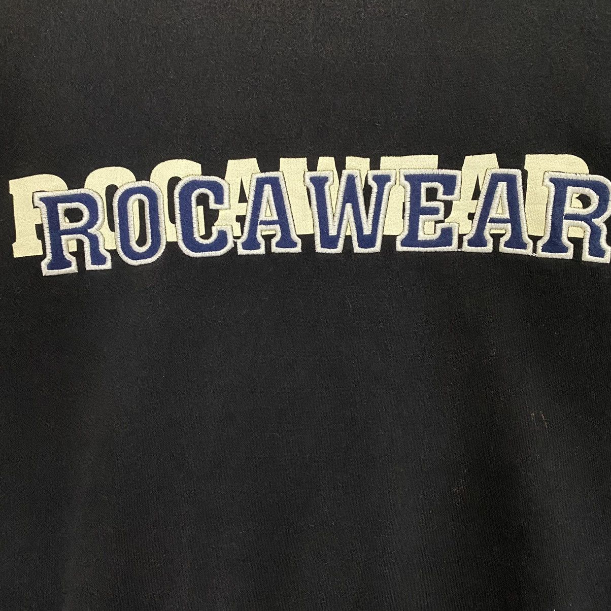 Japanese Brand Vintage Rocawear Big Logo Crewneck Sweatshirt Size XL Size US XL / EU 56 / 4 - 5 Thumbnail