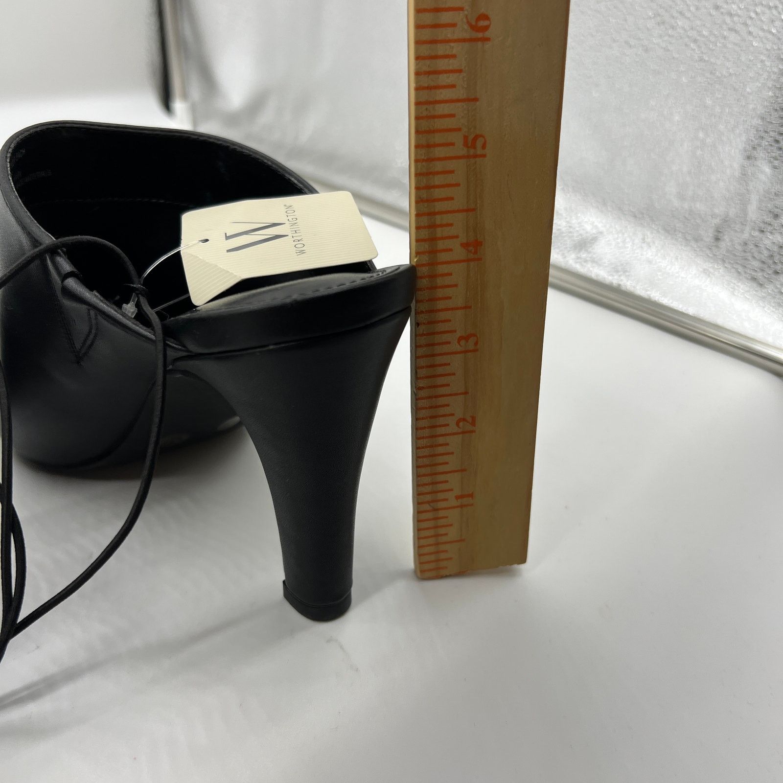 Other Worthington Heeled Mules Black Color Size 10M Size US 10 / IT 40 - 13 Thumbnail