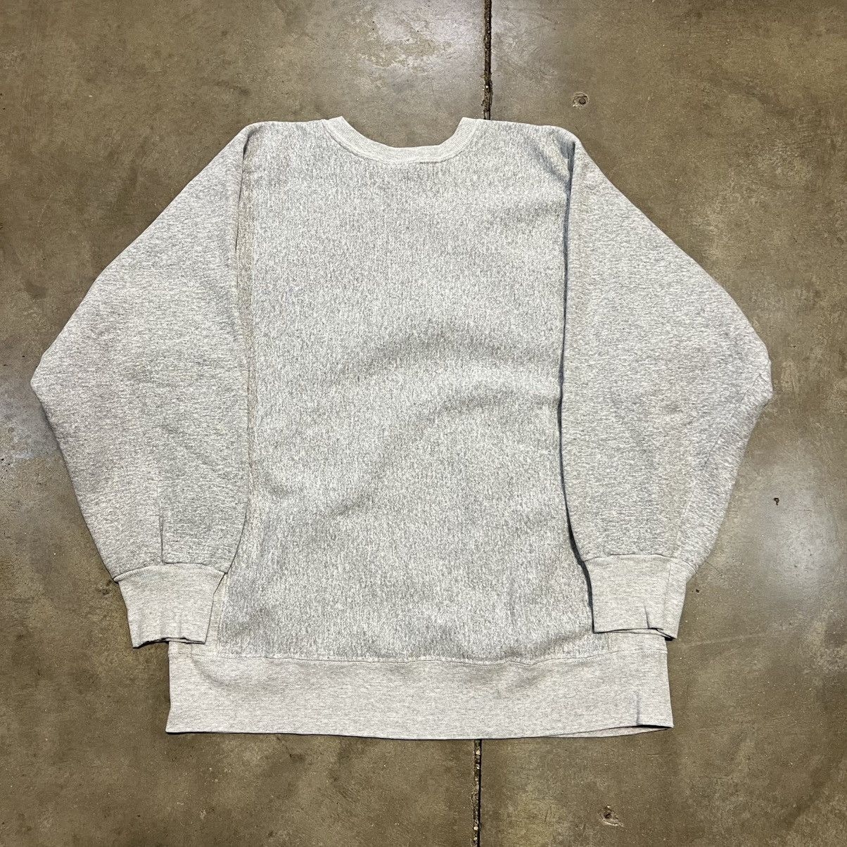 Hanes × Vintage Vintage 90s Heavyweight Basketball Crewneck Sweatshirt USA Size US XL / EU 56 / 4 - 7 Thumbnail