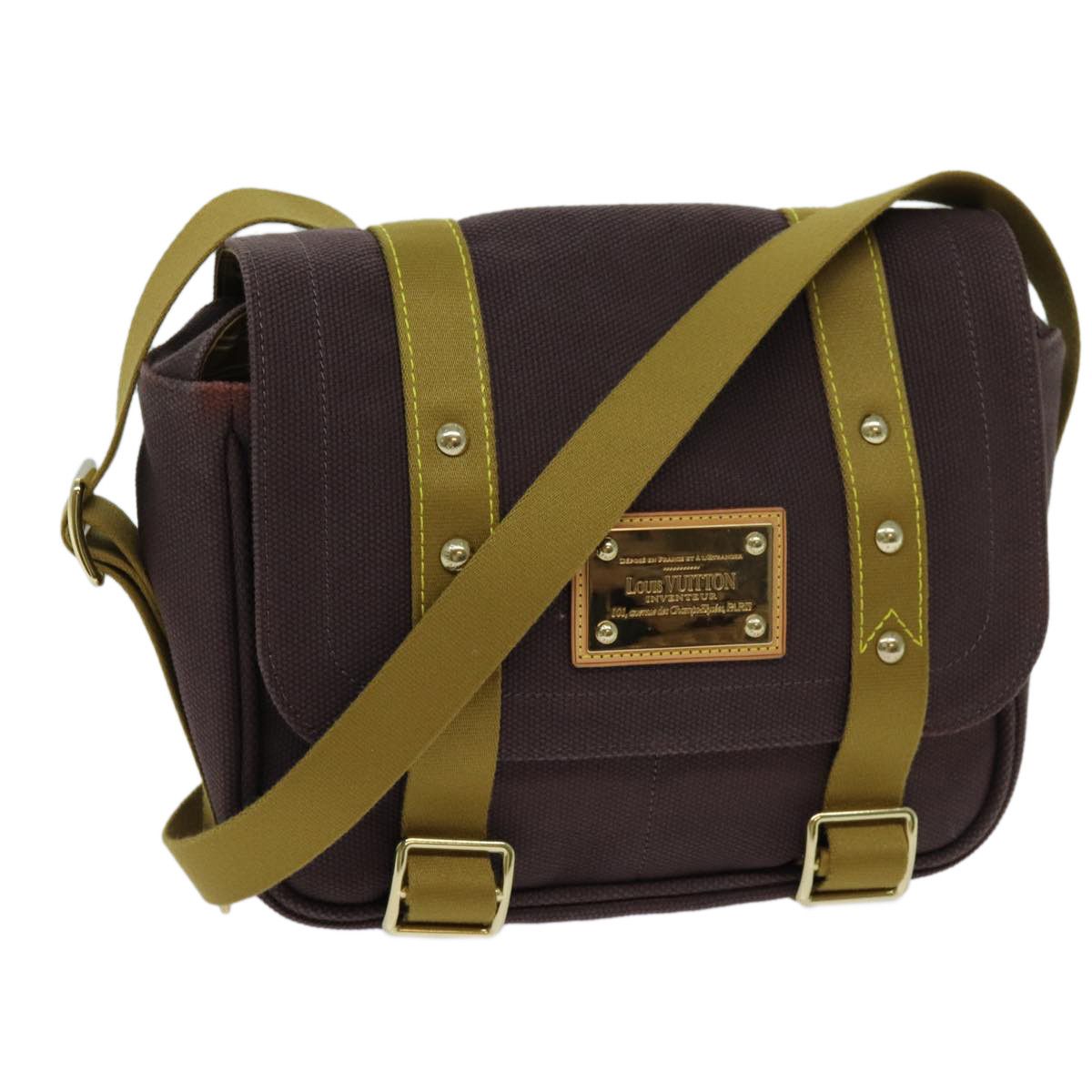 Louis Vuitton Antigua Brown Canvas Shoulder Bag (Pre-Owned) Size ONE SIZE - 1 Thumbnail