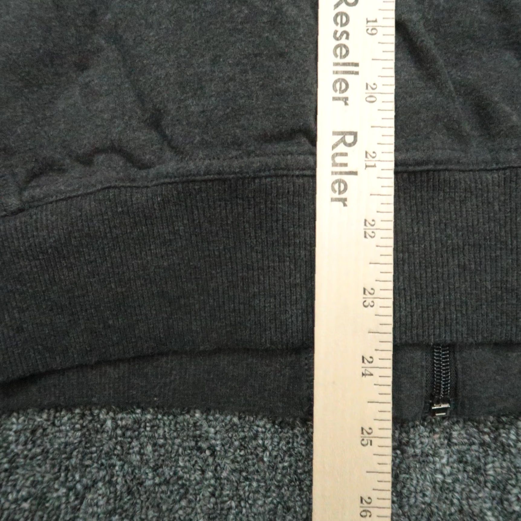 Vintage Mack Weldon Hoodie Men M Gray Full Zip Hooded Pockets Athletic Shirt Sweatshirt Men’s Size US M / EU 48-50 / 2 - 7 Thumbnail