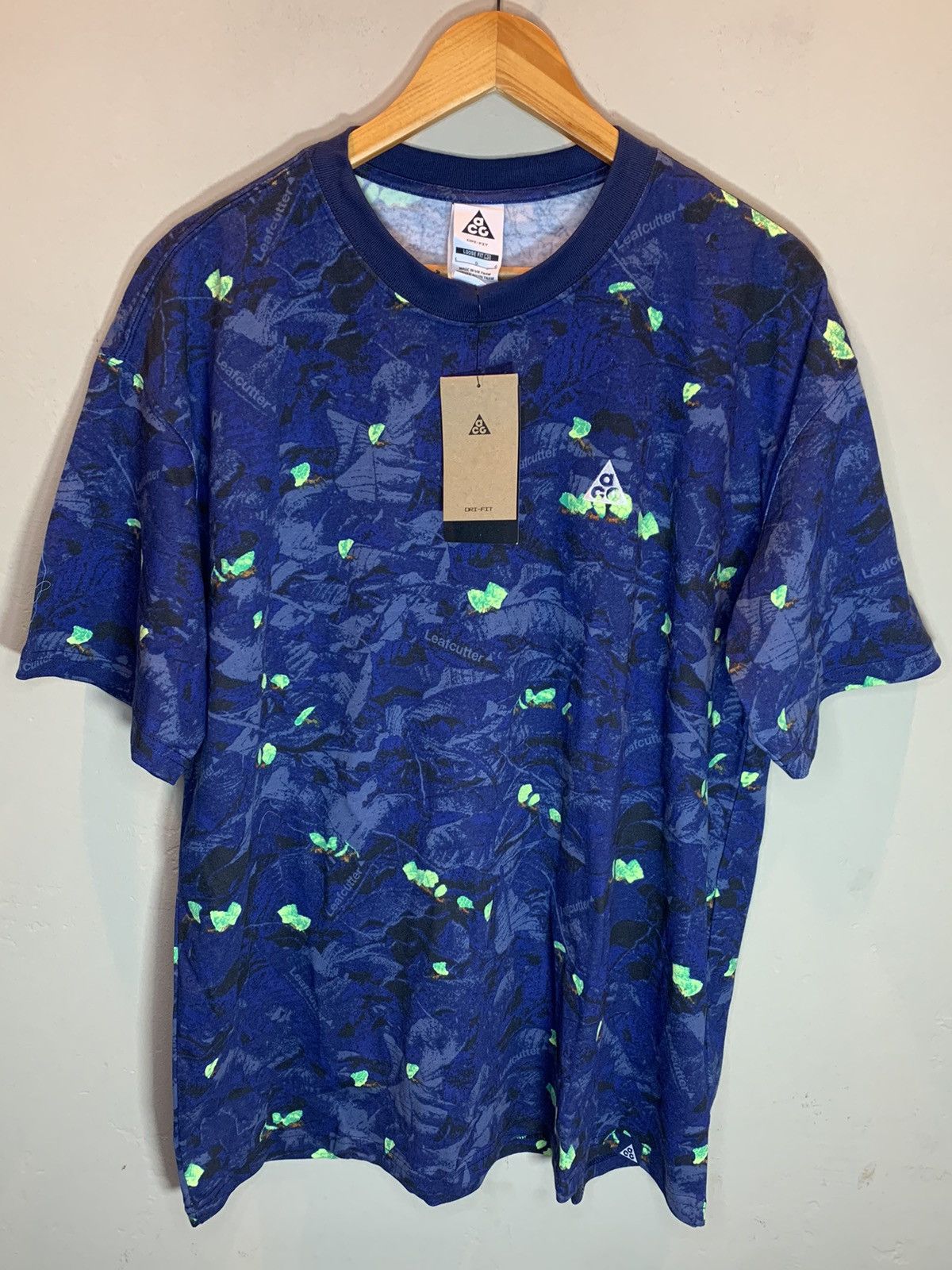 Nike ACG *RARE* New Nike ACG Leafcutter Camouflage T-Shirt - Large Size US L / EU 52-54 / 3 - 1 Thumbnail