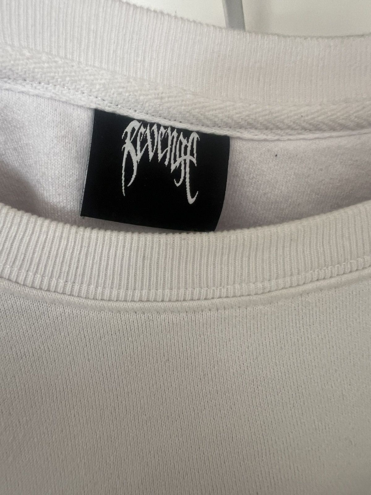 Revenge Revenge Dipped Logo Crewneck Size US L / EU 52-54 / 3 - 7 Thumbnail