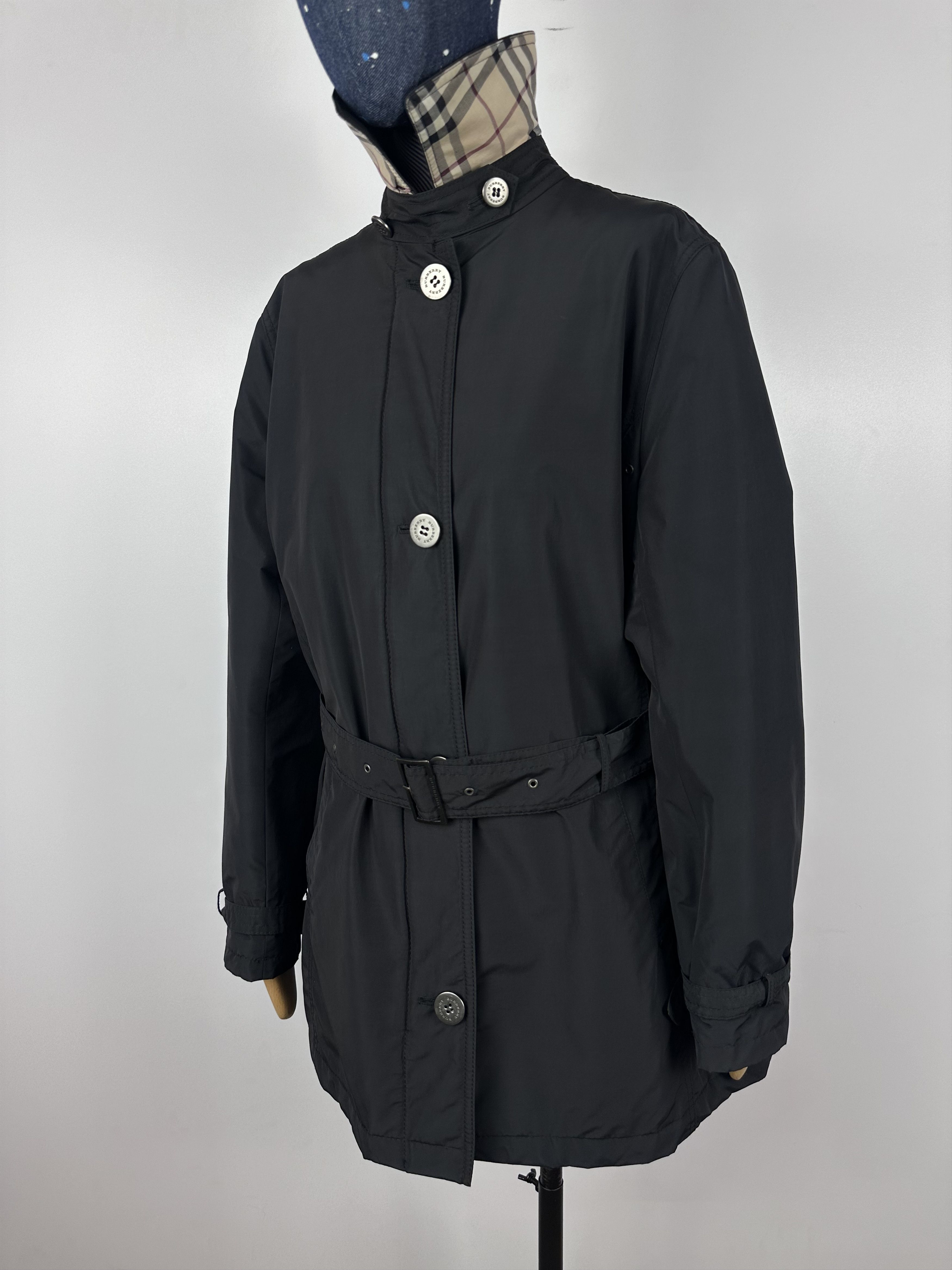 Burberry × Grailed Burberry London Women's Trench Coat Black Jacket Size 40 Size S / US 4 / IT 40 - 1 Thumbnail