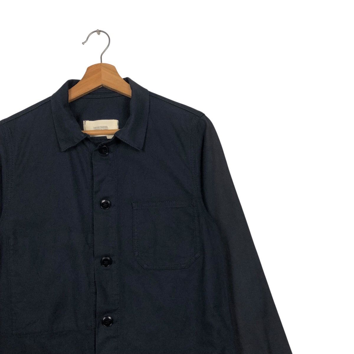 Issey Miyake 📌Vintage Chore Worker Jacket Button Zucca Travail Size US M / EU 48-50 / 2 - 7 Thumbnail