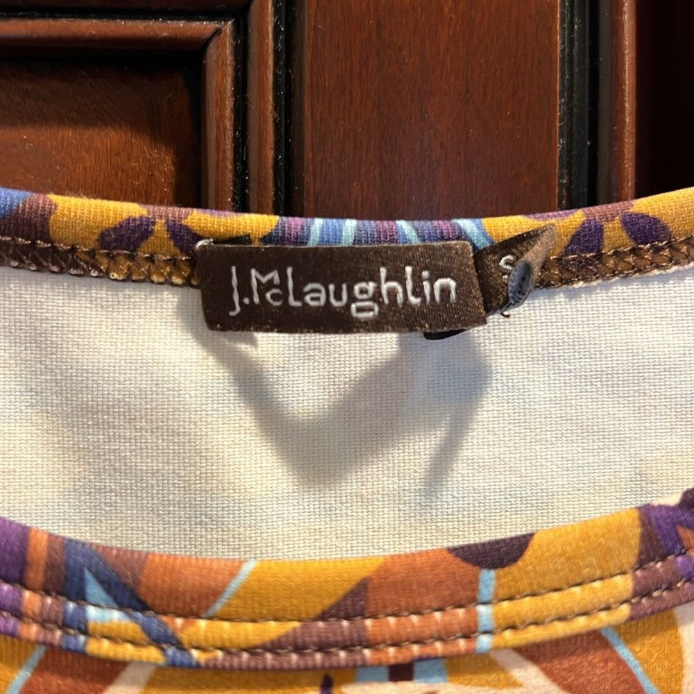 J.McLaughlin J. McLaughlin Catalina Cloth Zebra/Giraffe Floral Print Top Size S / US 4 / IT 40 - 2 Thumbnail
