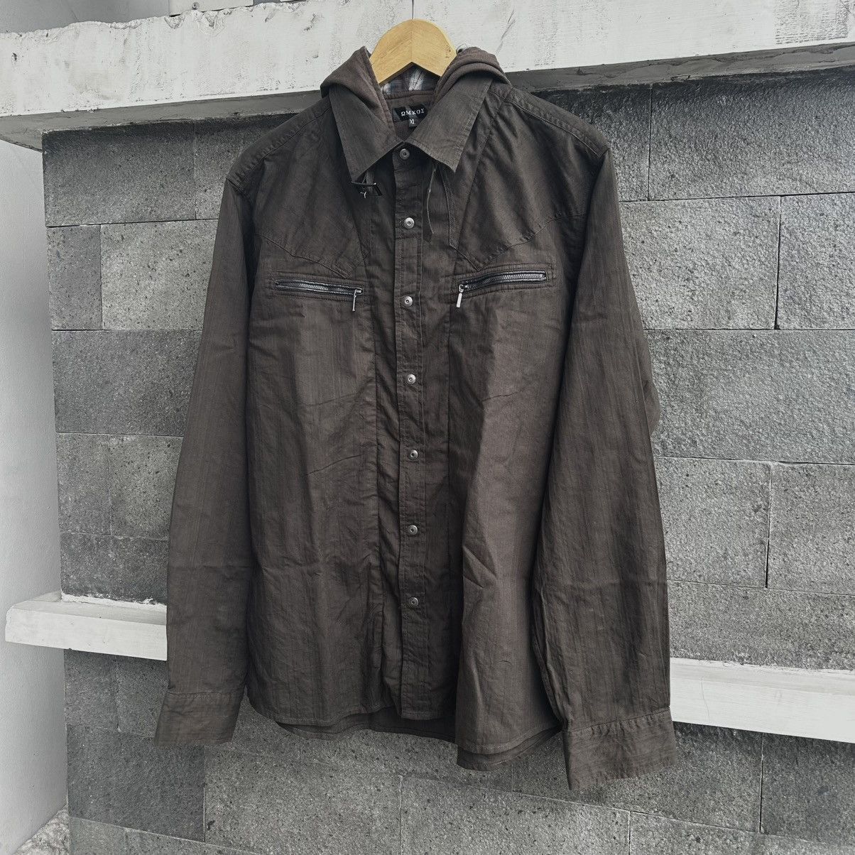 Japanese Brand Vintage y2k Bondage Style Long Slevee Shirt Size US XL / EU 56 / 4 - 7 Thumbnail