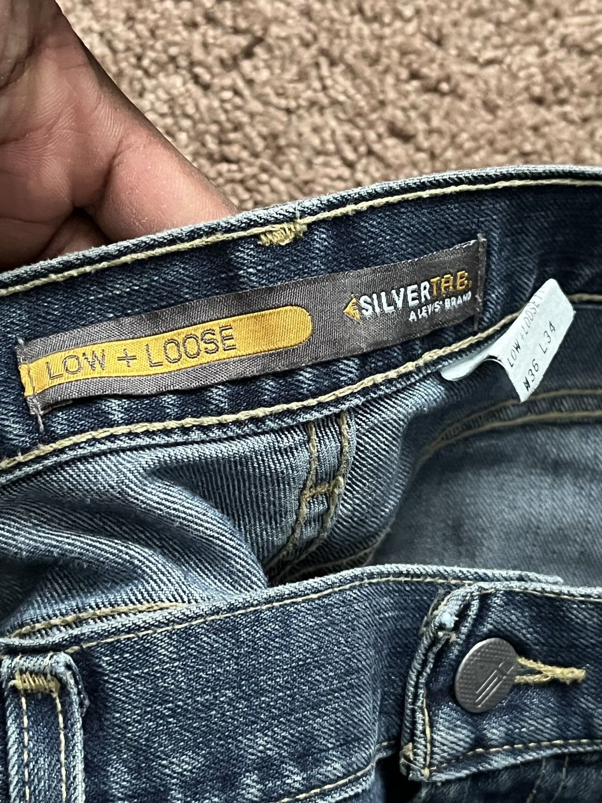 Levi's Vintage 2002 Levi's Silver Tab Jeans Size US 38 / EU 54 - 6 Thumbnail
