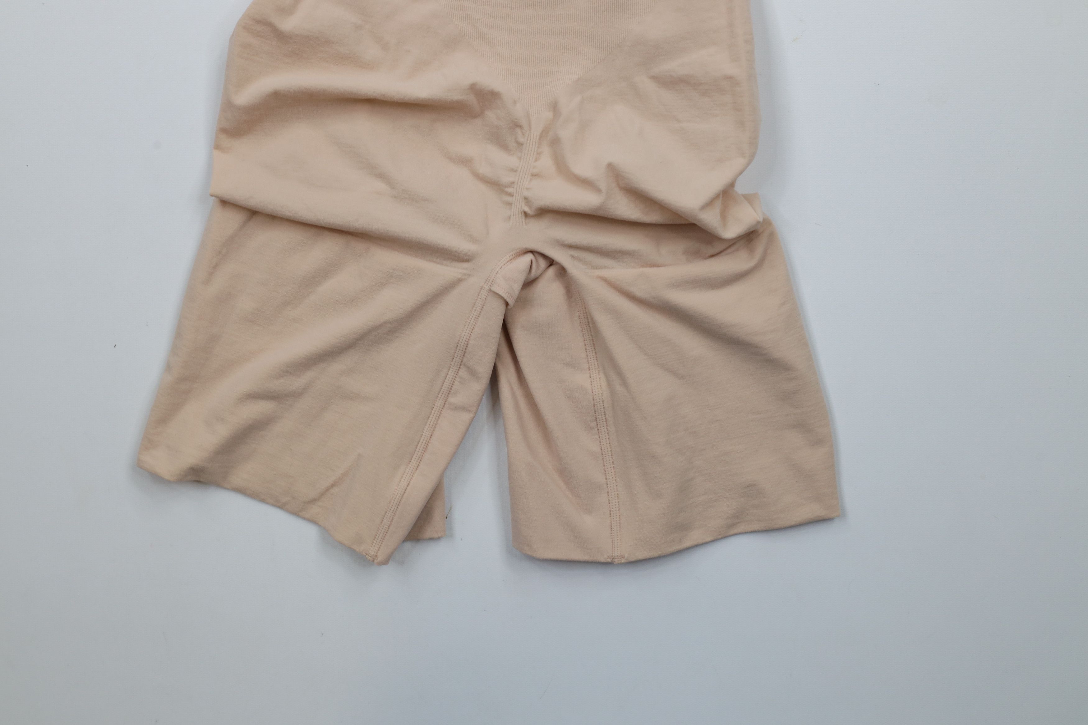Spanx × Vintage Spanx Waisted Seamless Power Shapewear Mid Thigh Shorts Pink Size 23" - 9 Thumbnail