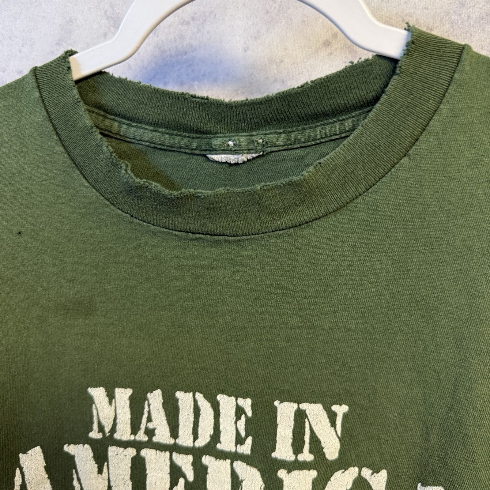 Vintage Vintage Made in America With Irish Parts 90s T Shirt Men’s L Size US L / EU 52-54 / 3 - 4 Thumbnail