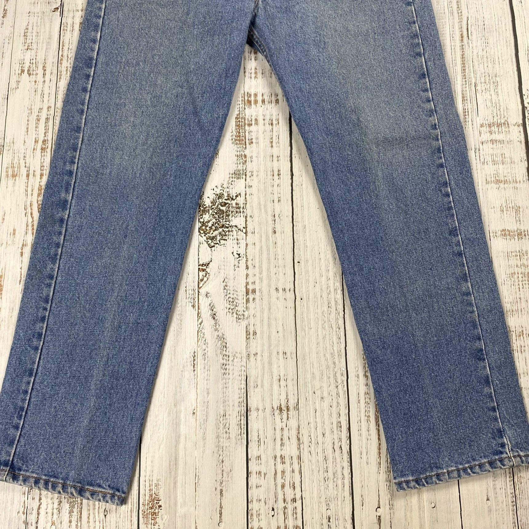 Levi's VINTAGE Levi's 505 Regular Fit Denim Jeans 36X30 Blue Mid Rise Made in USA Mens Size US 36 / EU 52 - 3 Thumbnail