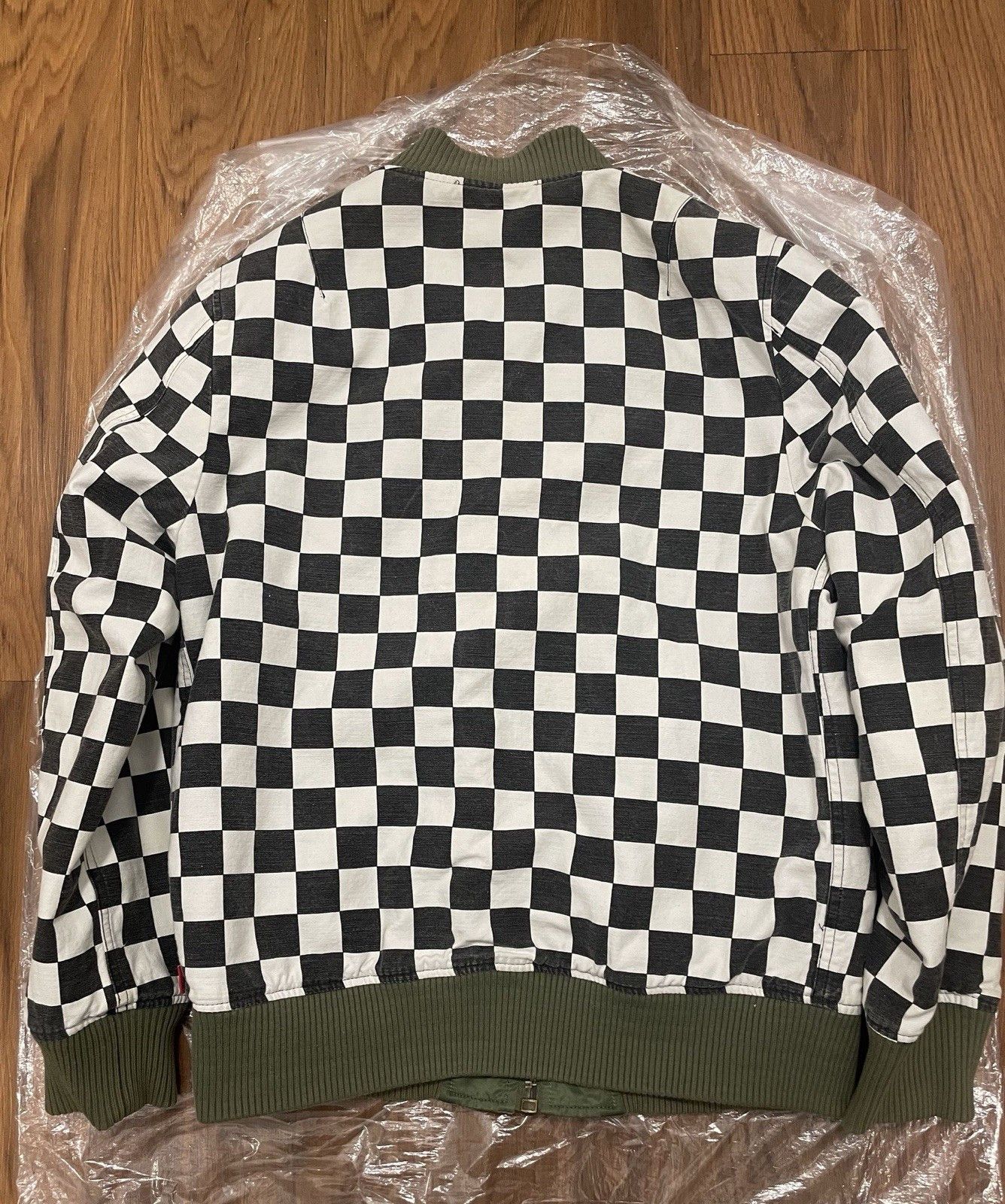 Supreme 2016 Supreme Reversible Checkered MA-1 Bomber Jacket Size US M / EU 48-50 / 2 - 4 Thumbnail