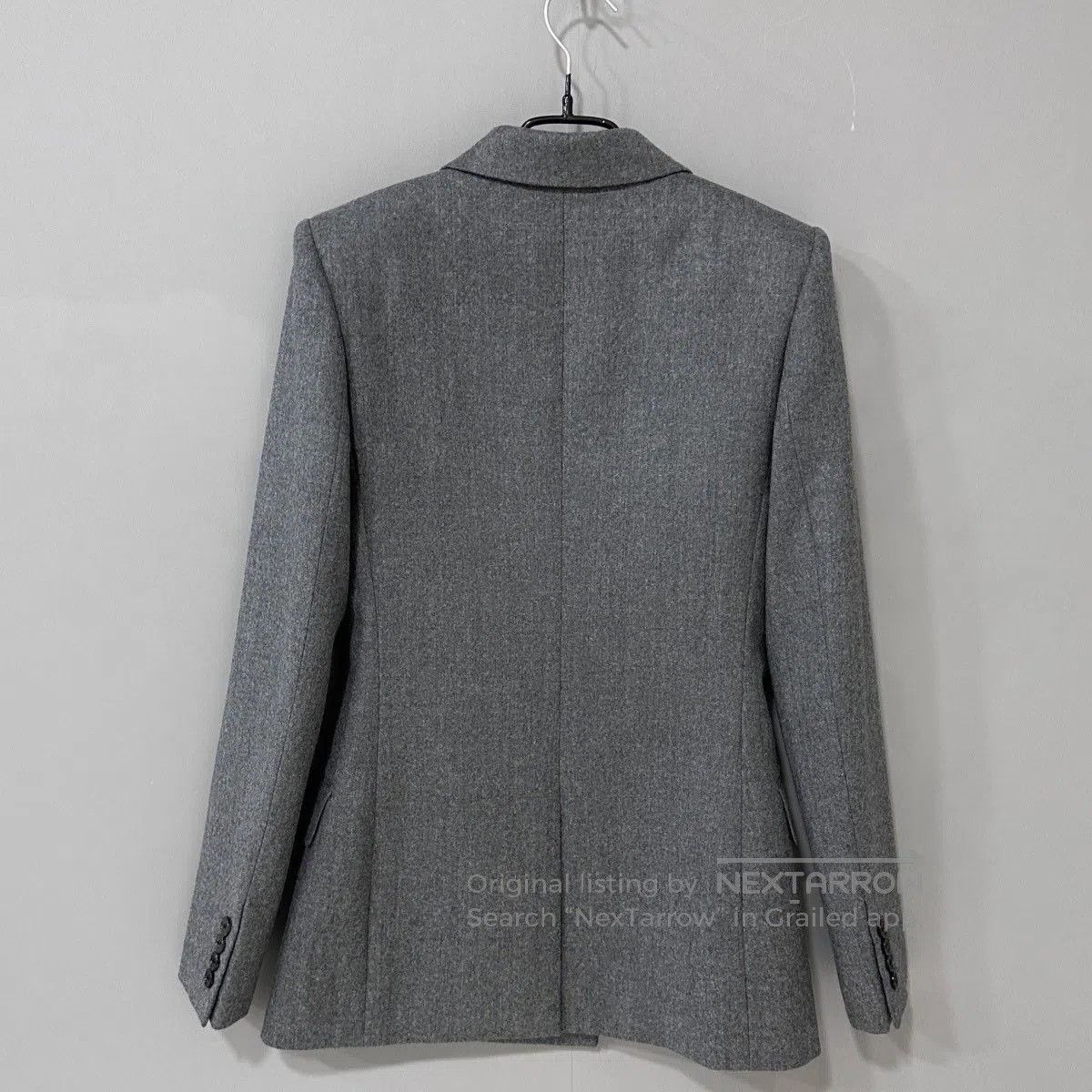 Saint Laurent Paris Saint Laurent Gray Double-Breasted Blazer. Size US M / EU 48-50 / 2 - 3 Thumbnail
