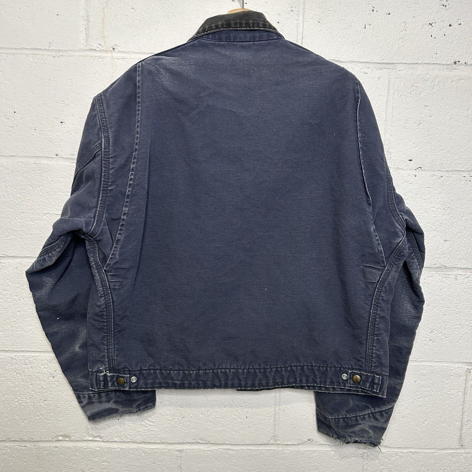 Carhartt Vintage Carhartt Blanket-Lined Detroit Jacket “Petrol” J64 Size US XL / EU 56 / 4 - 2 Thumbnail