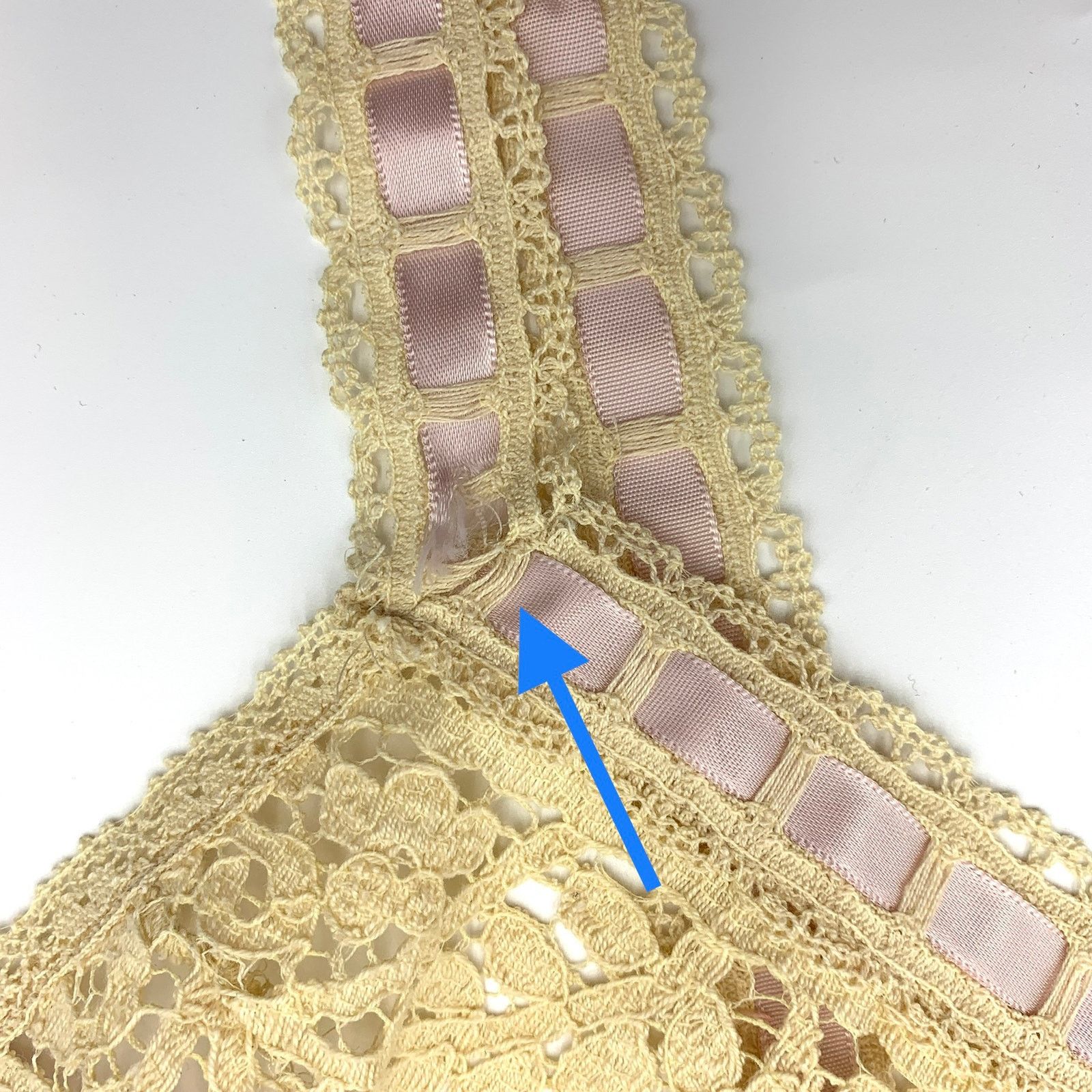 Vintage Vintage 70s Flair Satin Lace Camisole Lingerie Lace Trim Size S / US 4 / IT 40 - 7 Thumbnail