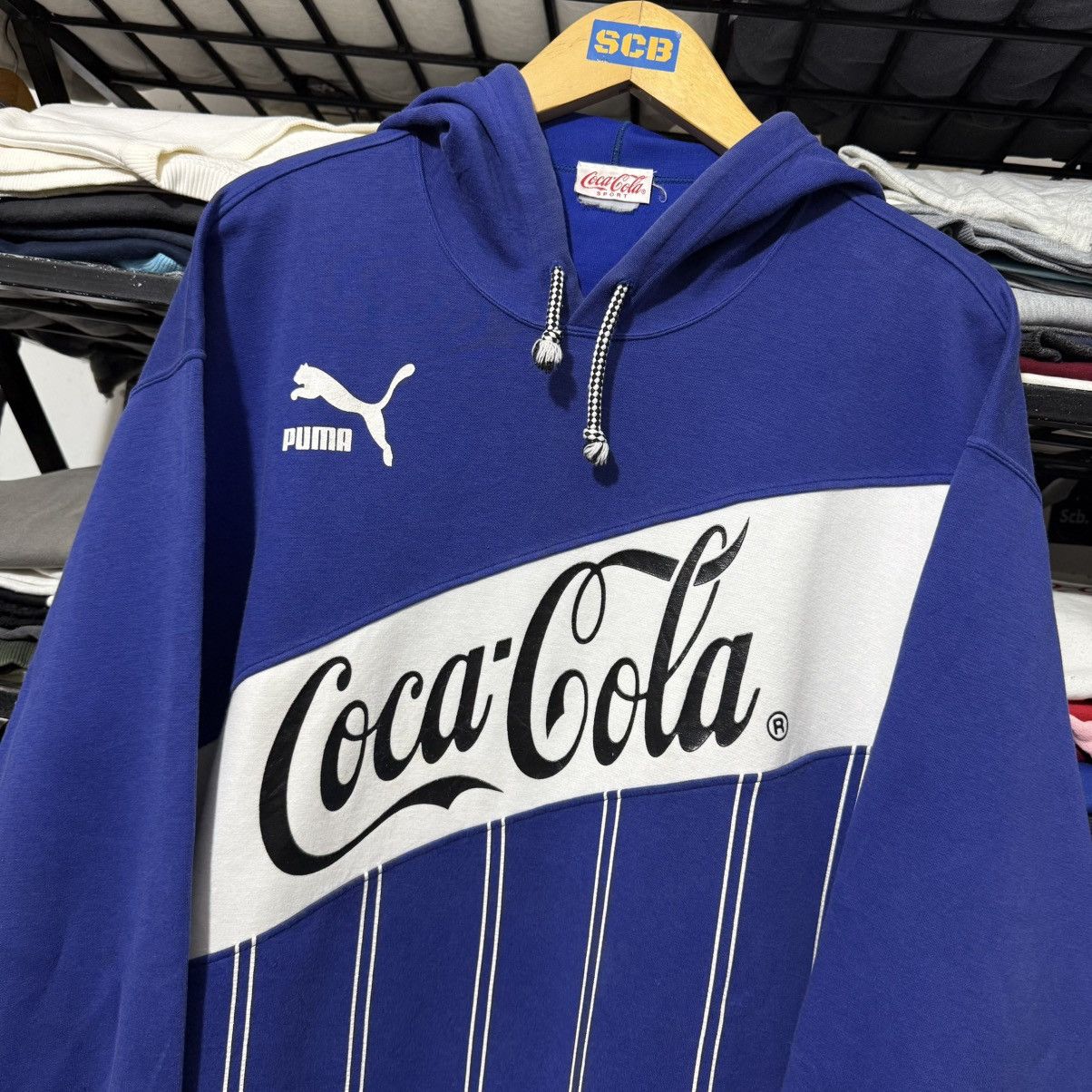 Vintage Vintage coca cola hoodie Size US M / EU 48-50 / 2 - 2 Thumbnail