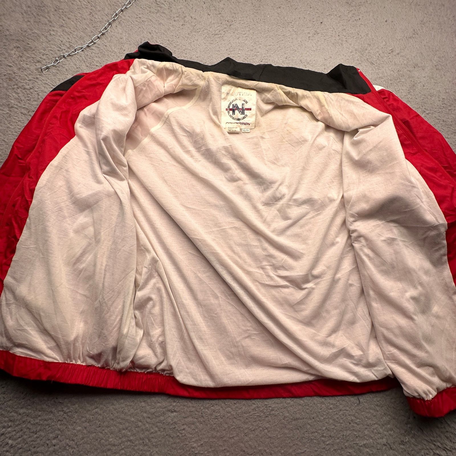 Nautica Vintage 90s Nautica Competition Windbreaker Jacket Mens XL Size US XL / EU 56 / 4 - 7 Thumbnail
