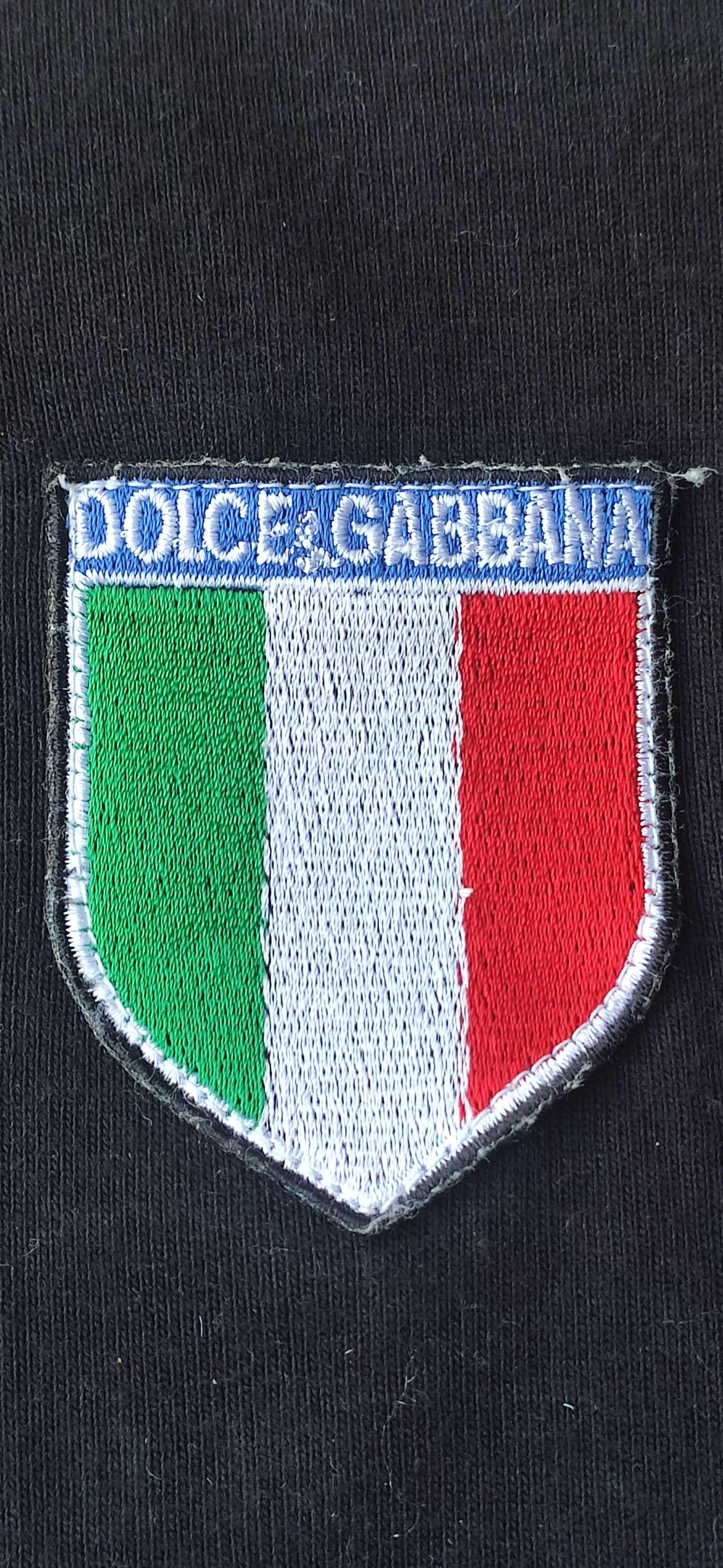 Dolce & Gabbana Dolce and Gabbana V Neck Ringer Small Size Tee Size S / US 4 / IT 40 - 2 Thumbnail