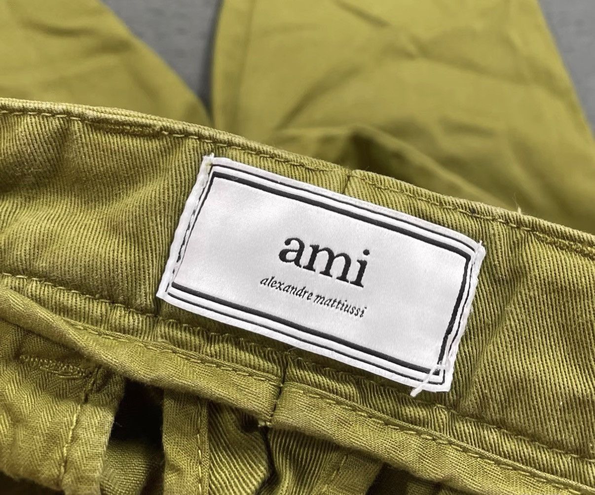 AMI AMI PARIS Twill Chinos Pants J16 Size US 34 / EU 50 - 4 Thumbnail