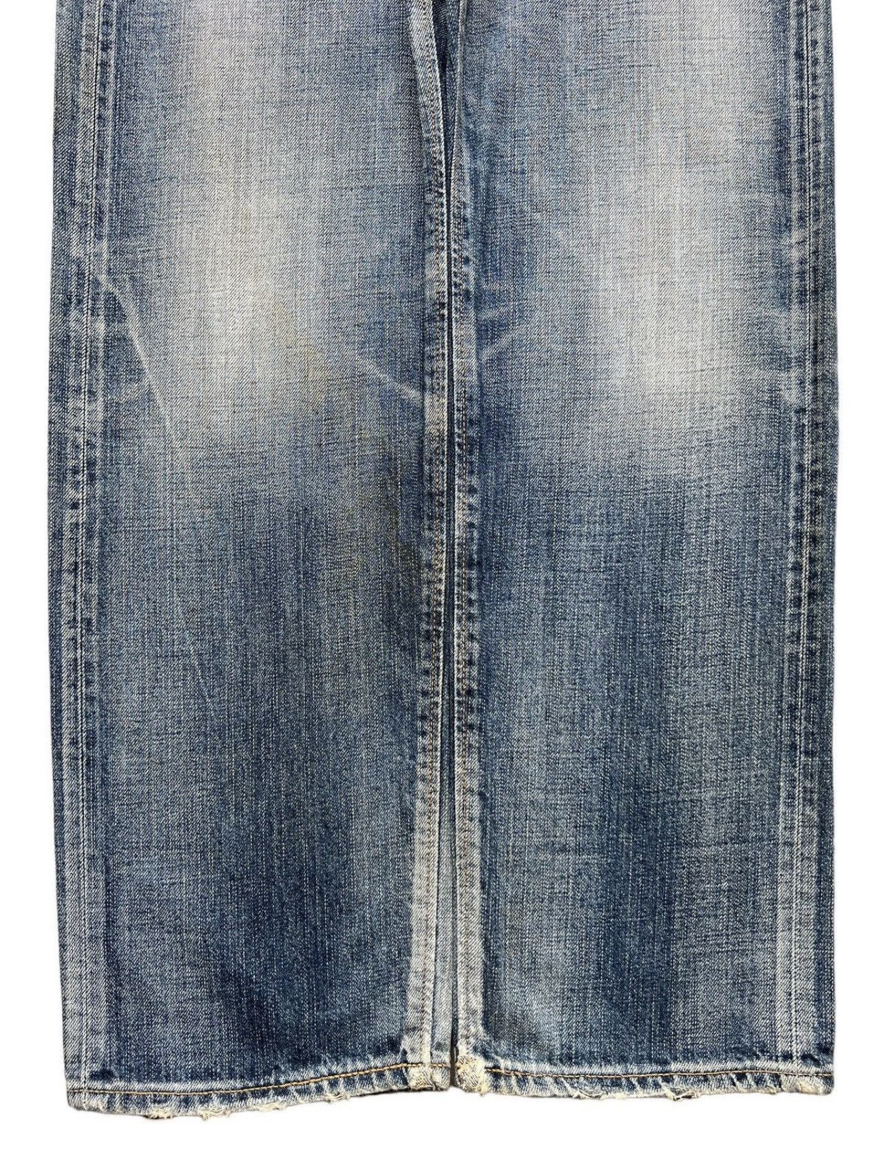 Edwin Vintage Edwin 505 Selvedge Distressed Denim Jeans 30x32 Size US 30 / EU 46 - 5 Thumbnail