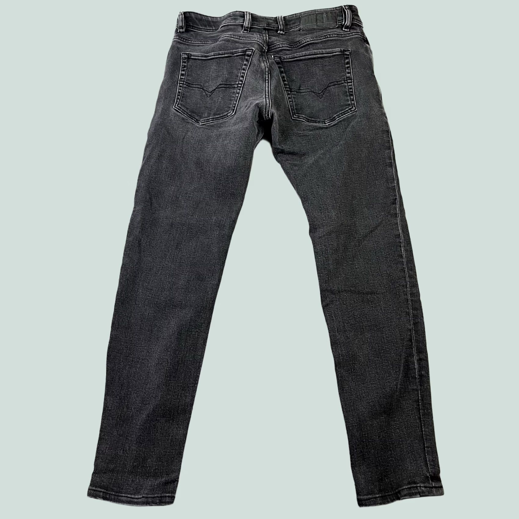 Diesel Diesel Waxed pants skinny jeans | Grailed