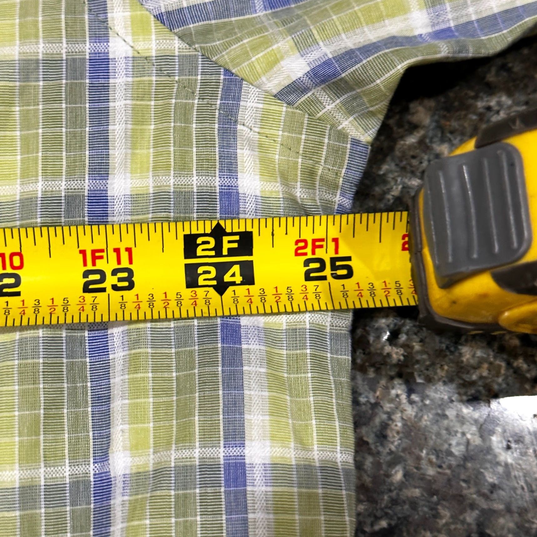 Sean John VINTAGE Sean John Shirt 2XL Plaid Button-Up Long Sleeve Men Regular Chest 50 Green White Blue Fall Spring Summer Winter Size US XXL / EU 58 / 5 - 8 Thumbnail