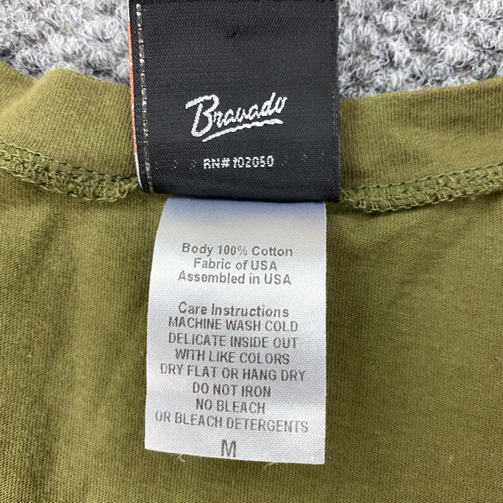 Harley Davidson Harley-Davidson Shirt Womens Medium Green Long Sleeve V-Neck USA Made PA Gatto Size M / US 6-8 / IT 42-44 - 5 Thumbnail