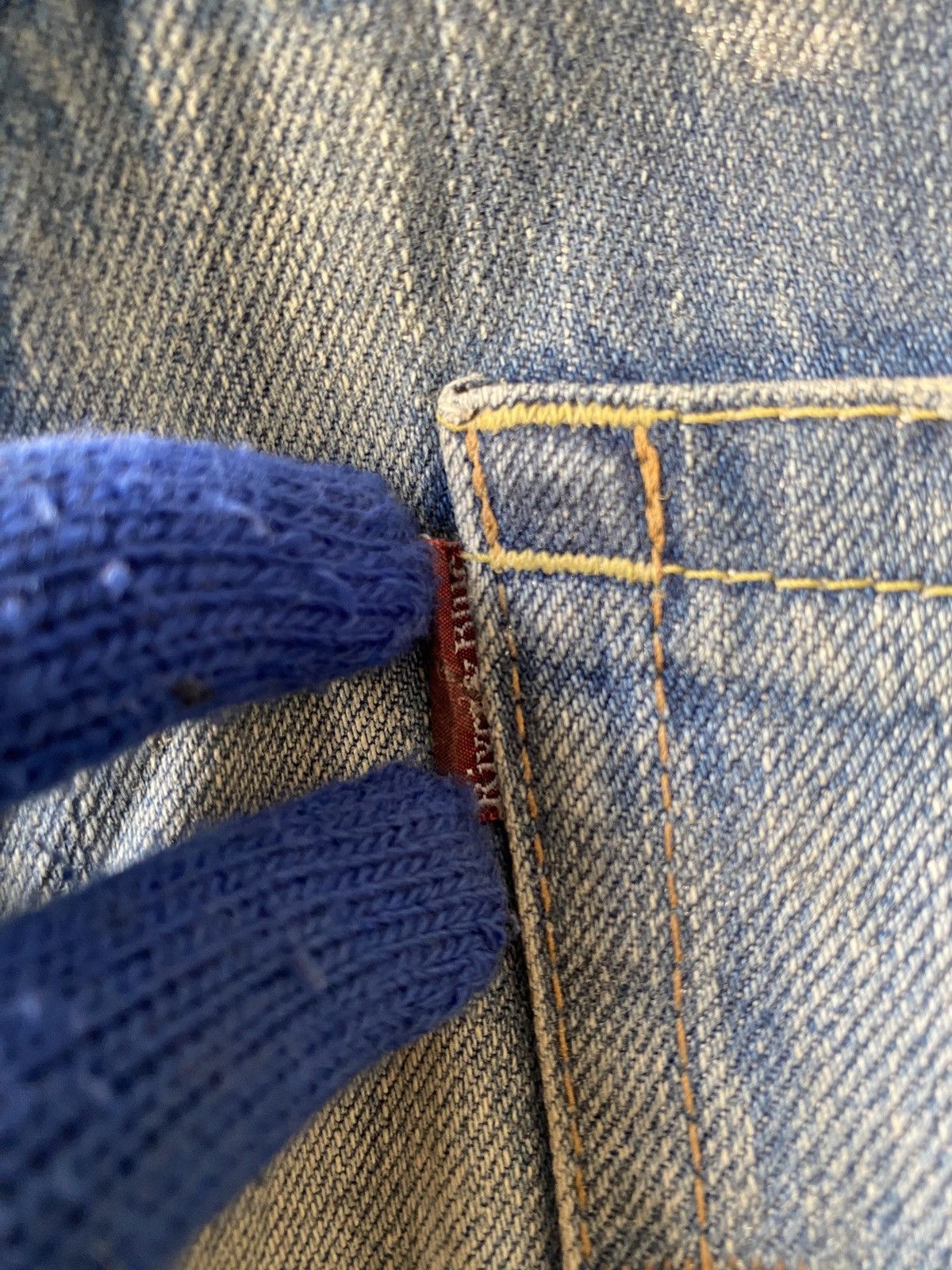 Japanese Brand Japanese Brand Rivet & Blue Flare Distressed Denim Size US 30 / EU 46 - 18 Thumbnail