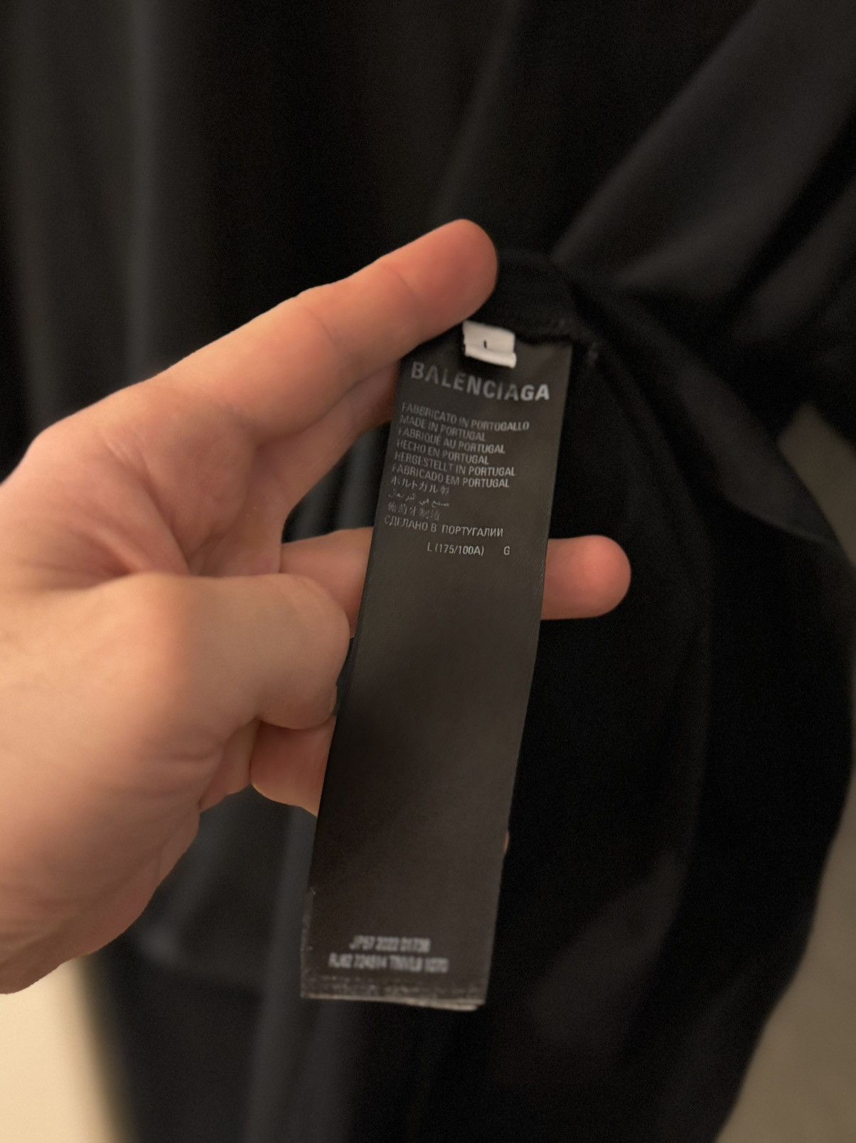 Balenciaga garde robe shirt Size US XL / EU 56 / 4 - 4 Thumbnail