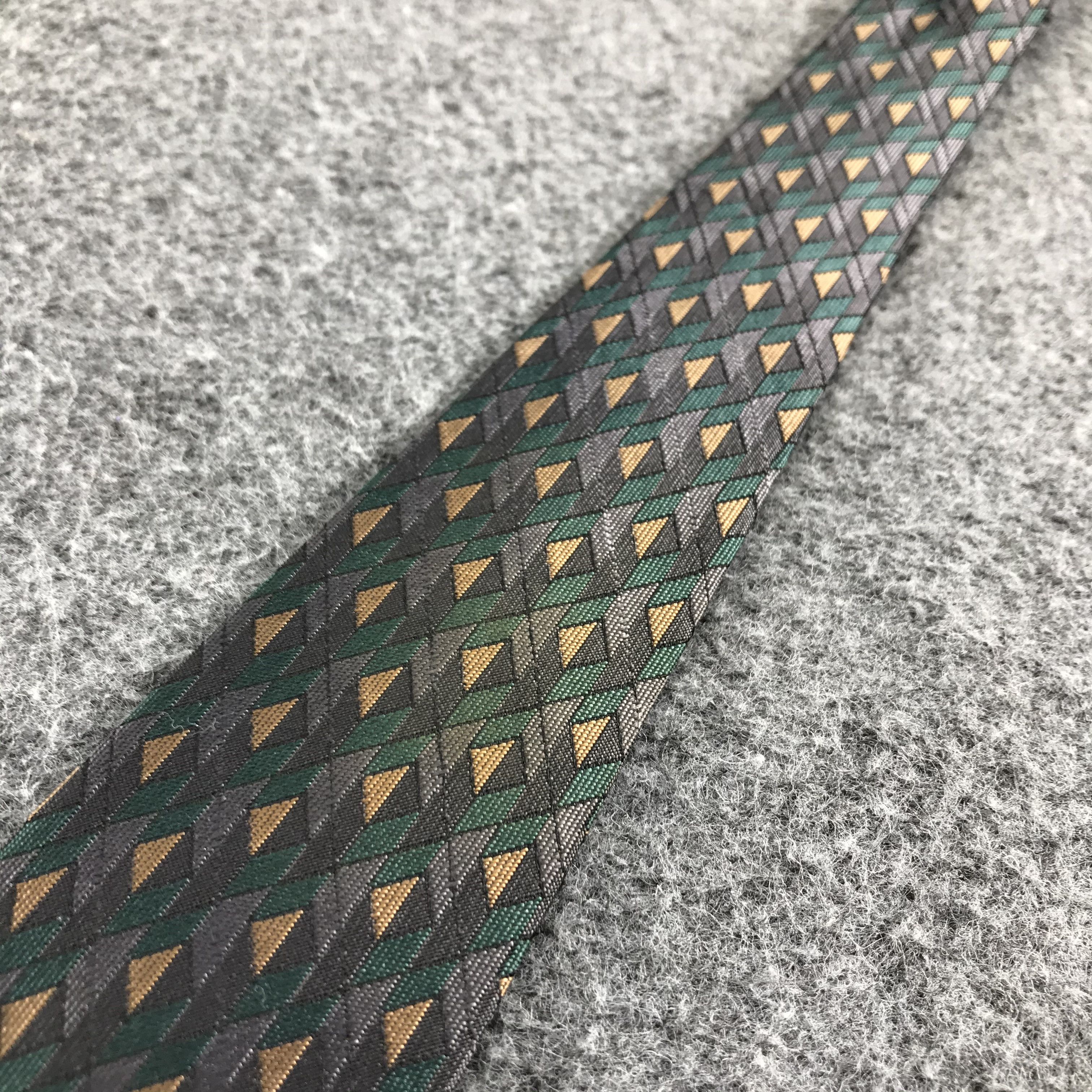 Vintage Vintage BaLENCiaga Silk Neck Ties T27 Size ONE SIZE - 4 Thumbnail
