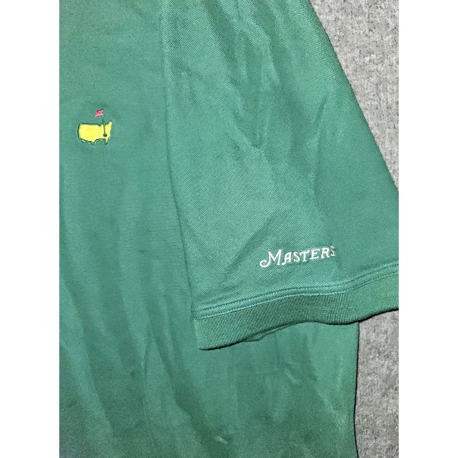 Vintage Master'S Collection Polo Shirt XL Green Pima Cotton Embroidered Golf - XL Size US XL / EU 56 / 4 - 6 Thumbnail