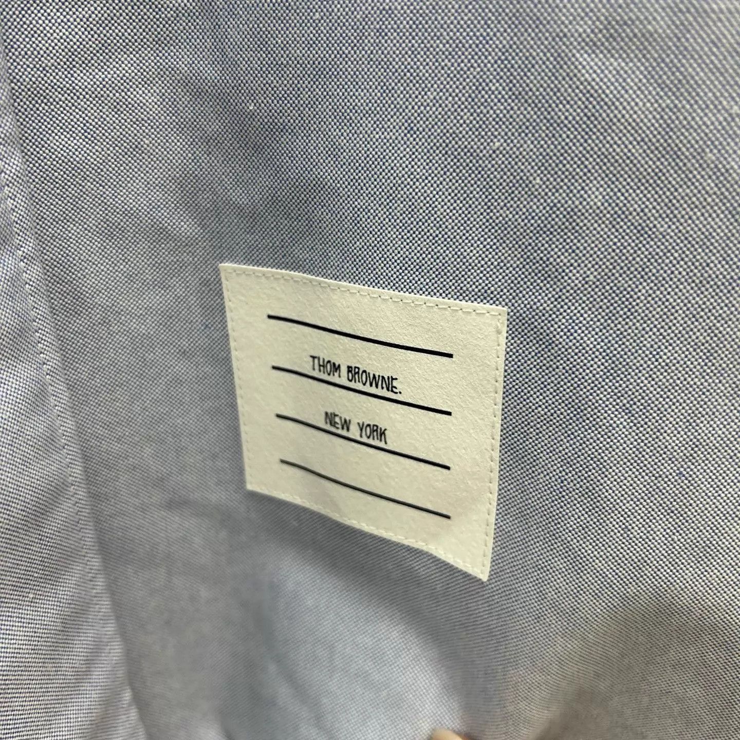 Thom Browne THOM BROWNE Women's New Pointed Collar LS Cotton Shirt 36 Size XS / US 0-2 / IT 36-38 - 4 Thumbnail