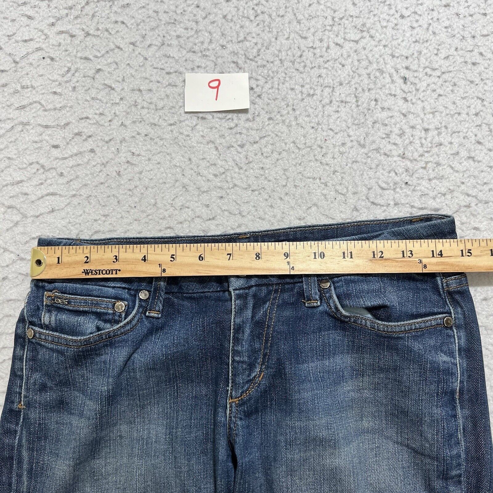 Other Joe's Jeans Waist The Chelsea Skinny Blue Distressed Denim Size 27" / US 4 / IT 40 - 9 Thumbnail