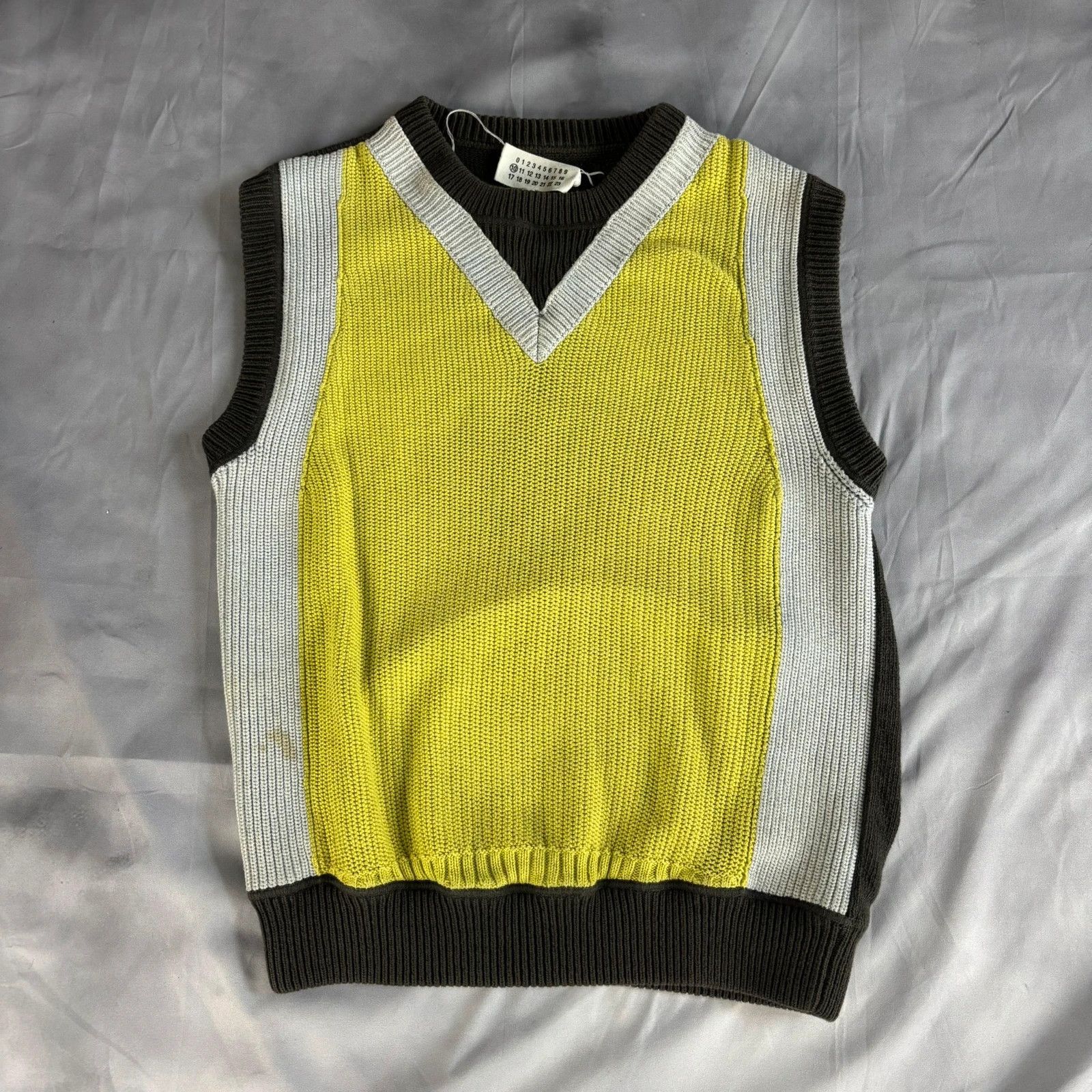 Maison Margiela Margiela stripe knit vest Size US L / EU 52-54 / 3 - 1 Thumbnail