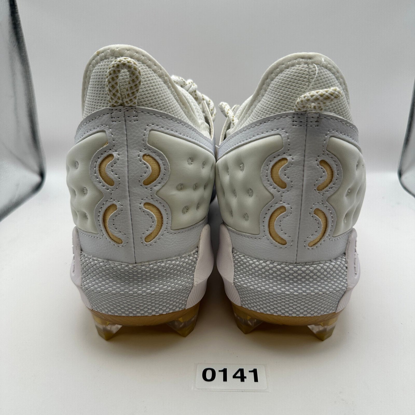 Under Armour UNDER ARMOUR Men's 15 Harper 8 Low GT White Metallic Gold Size US 15 / EU 48 - 6 Thumbnail