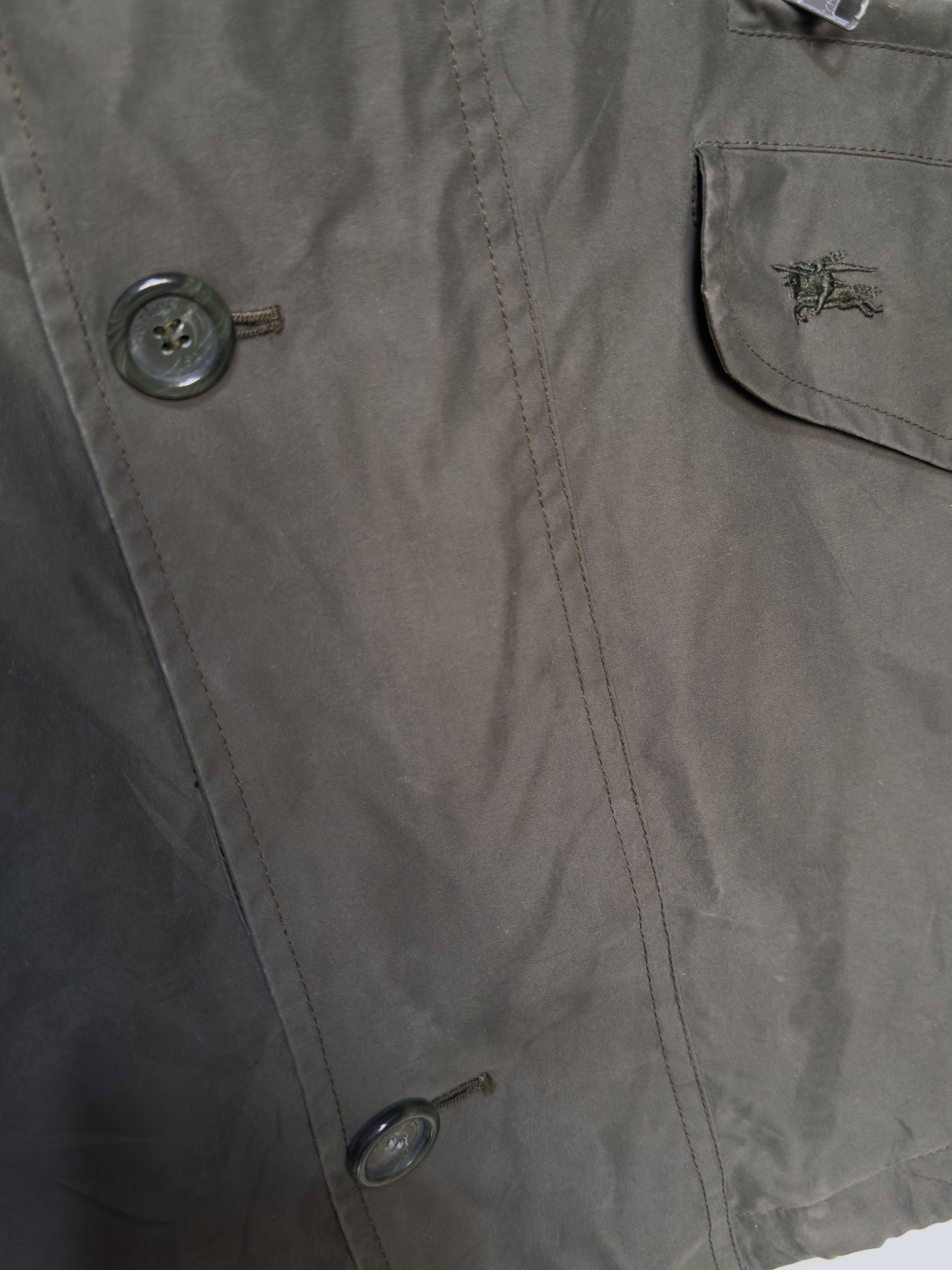 Burberry 🔥 novacheck jacket burberry dark green smcotton size L Size US L / EU 52-54 / 3 - 10 Thumbnail
