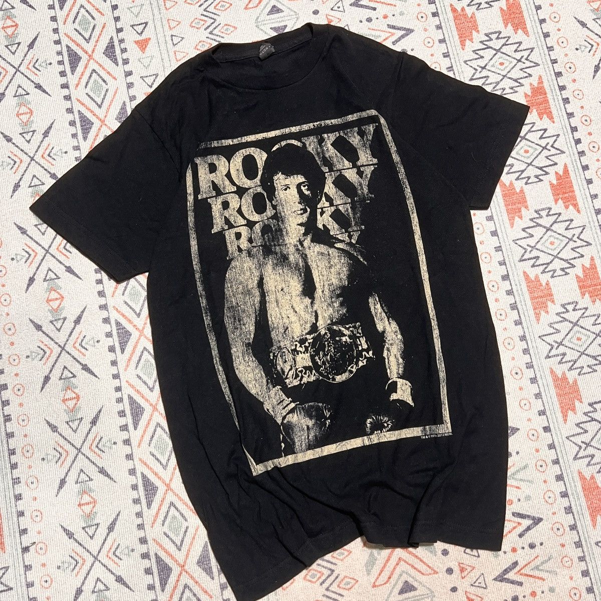 If Six Was Nine × Tultex Movie Tee Rocky Sylvester Stallone Size US S / EU 44-46 / 1 - 2 Thumbnail