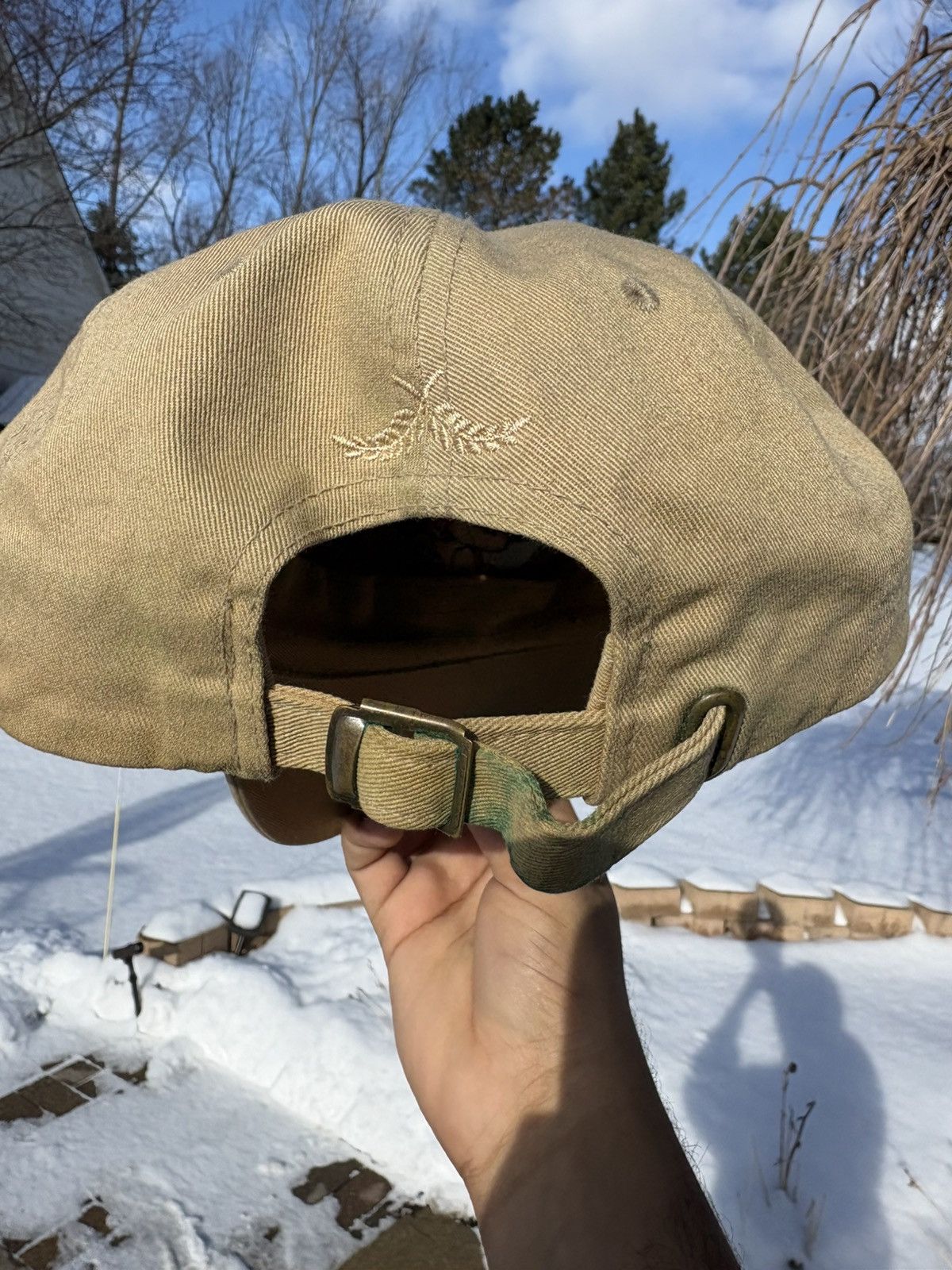Other Vintage 90s Winnie the Pooh Embroidered Strapback OSFA Hat Size ONE SIZE - 6 Thumbnail