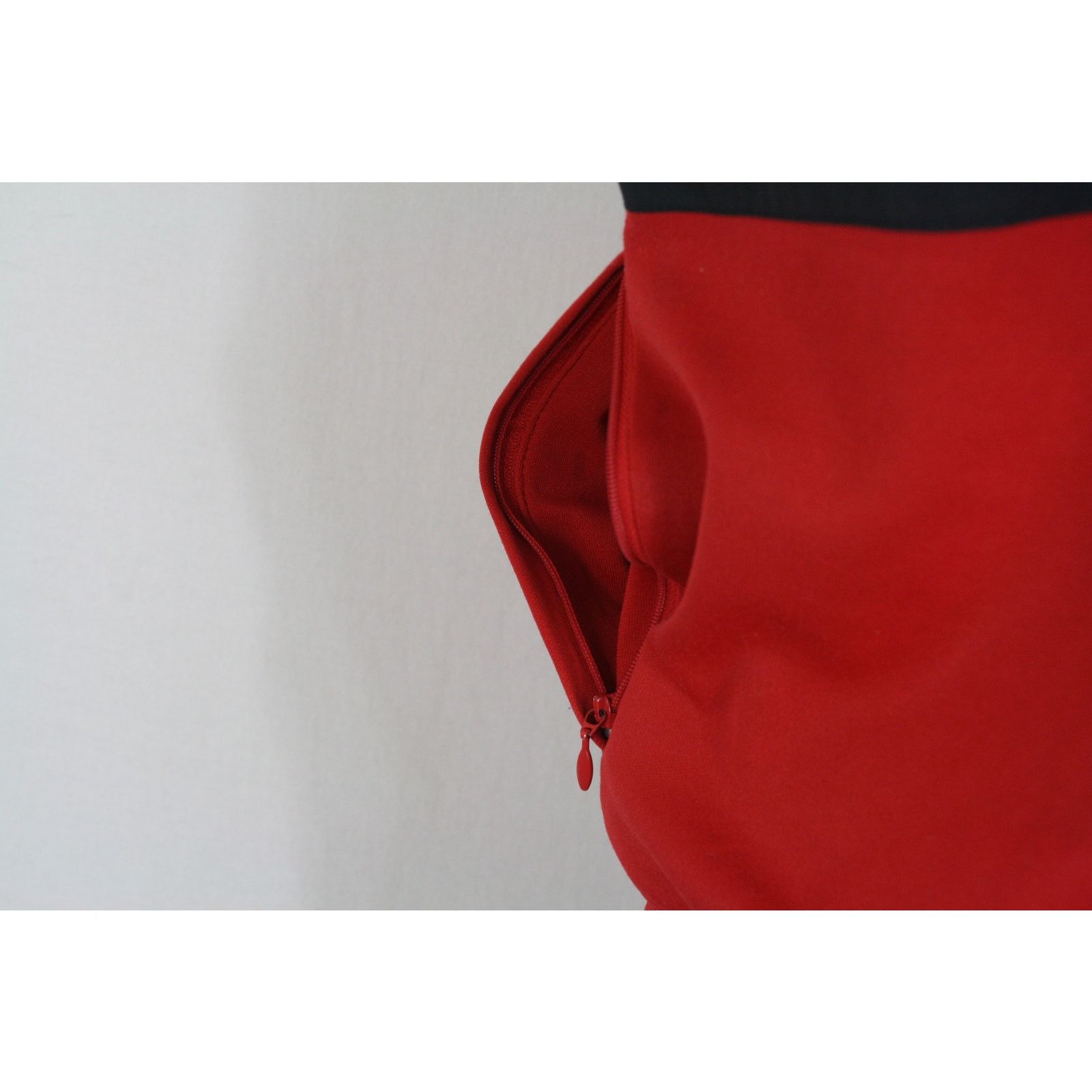 Nike × Vintage Y2K Nike Manchester United Varsity Stripe Red Track Jacket M Size US M / EU 48-50 / 2 - 6 Thumbnail