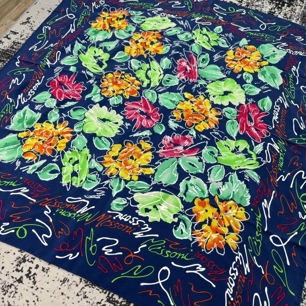 Missoni Missoni Silk Scarf Size ONE SIZE - 4 Thumbnail