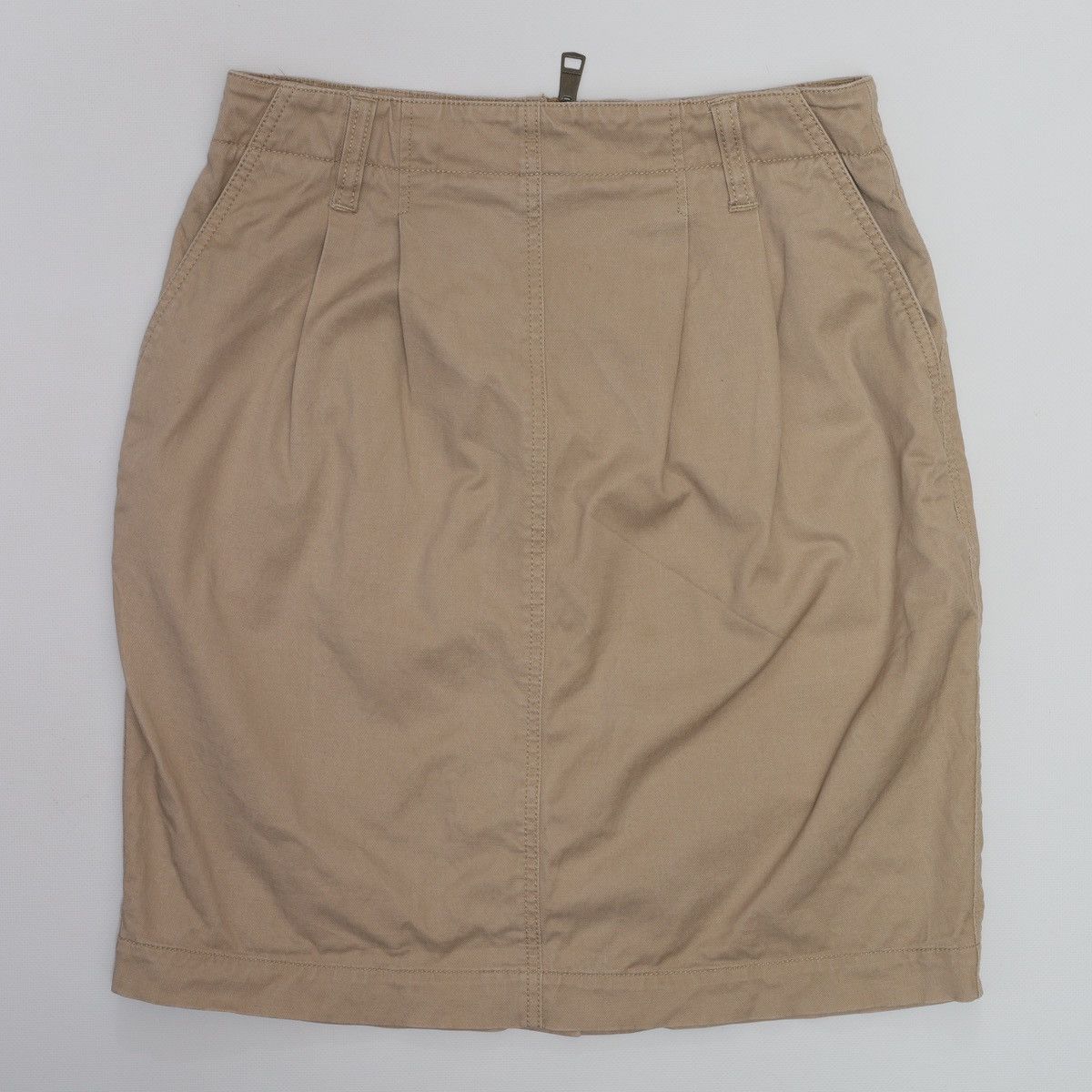 Burberry Burberry Denim Skirt Beige Short Safari Size 28" / US 6 / IT 42 - 2 Thumbnail