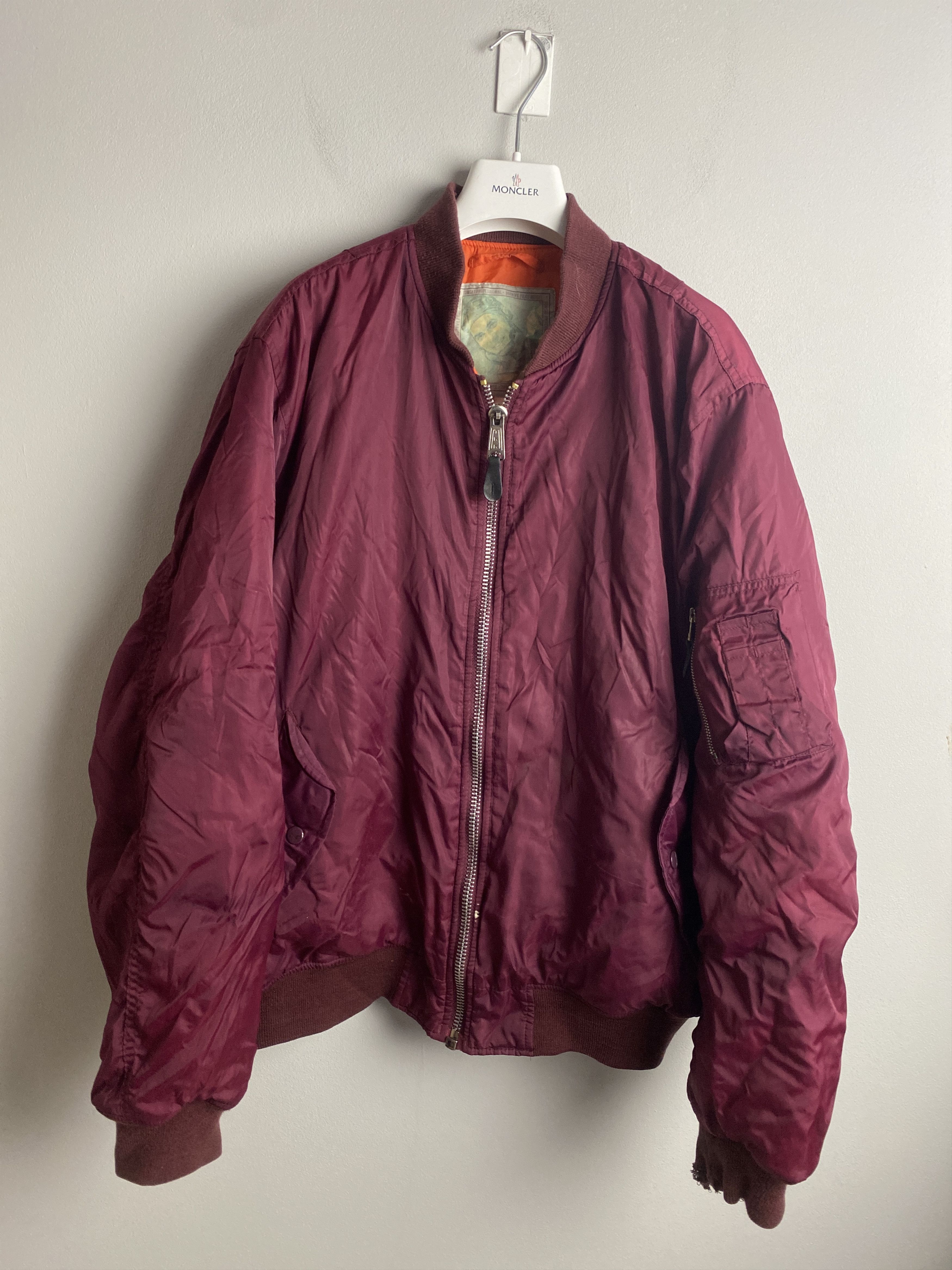 Other Vintage MA-1 Flyer's Man bomber jacket USA utility Size US XL / EU 56 / 4 - 1 Thumbnail