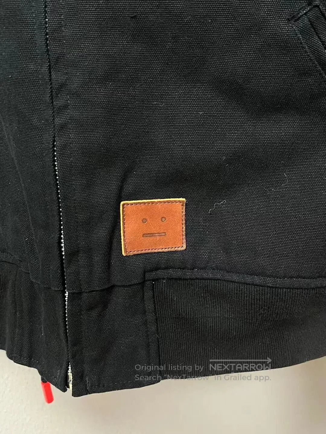 Acne Studios black acne studios baseball jacket. Size US XXS / EU 40 - 3 Thumbnail