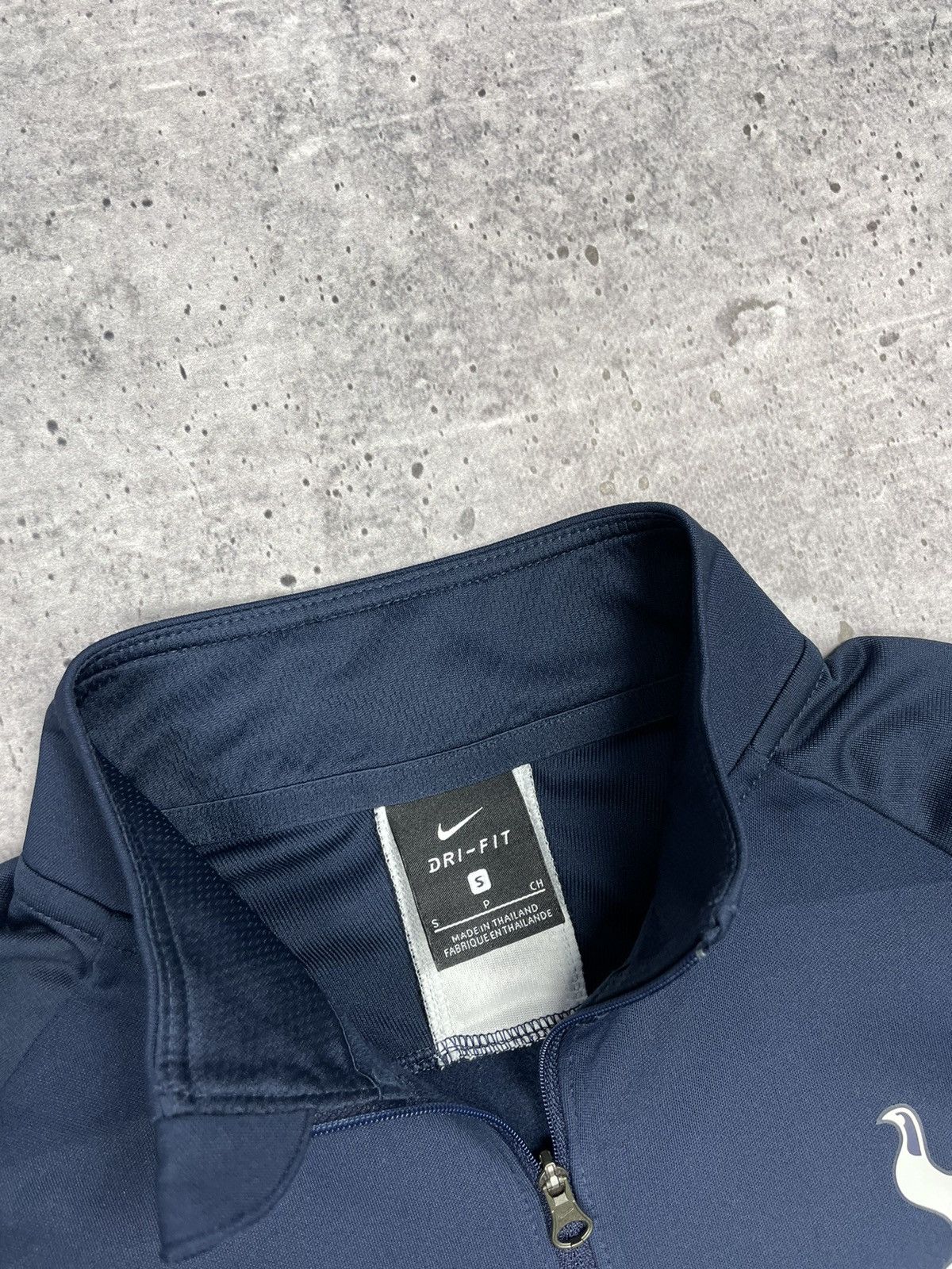 Nike × Vintage Vintage Nike Tottenham Y2K Style Training Zip Sweatshirt Size US S / EU 44-46 / 1 - 9 Thumbnail