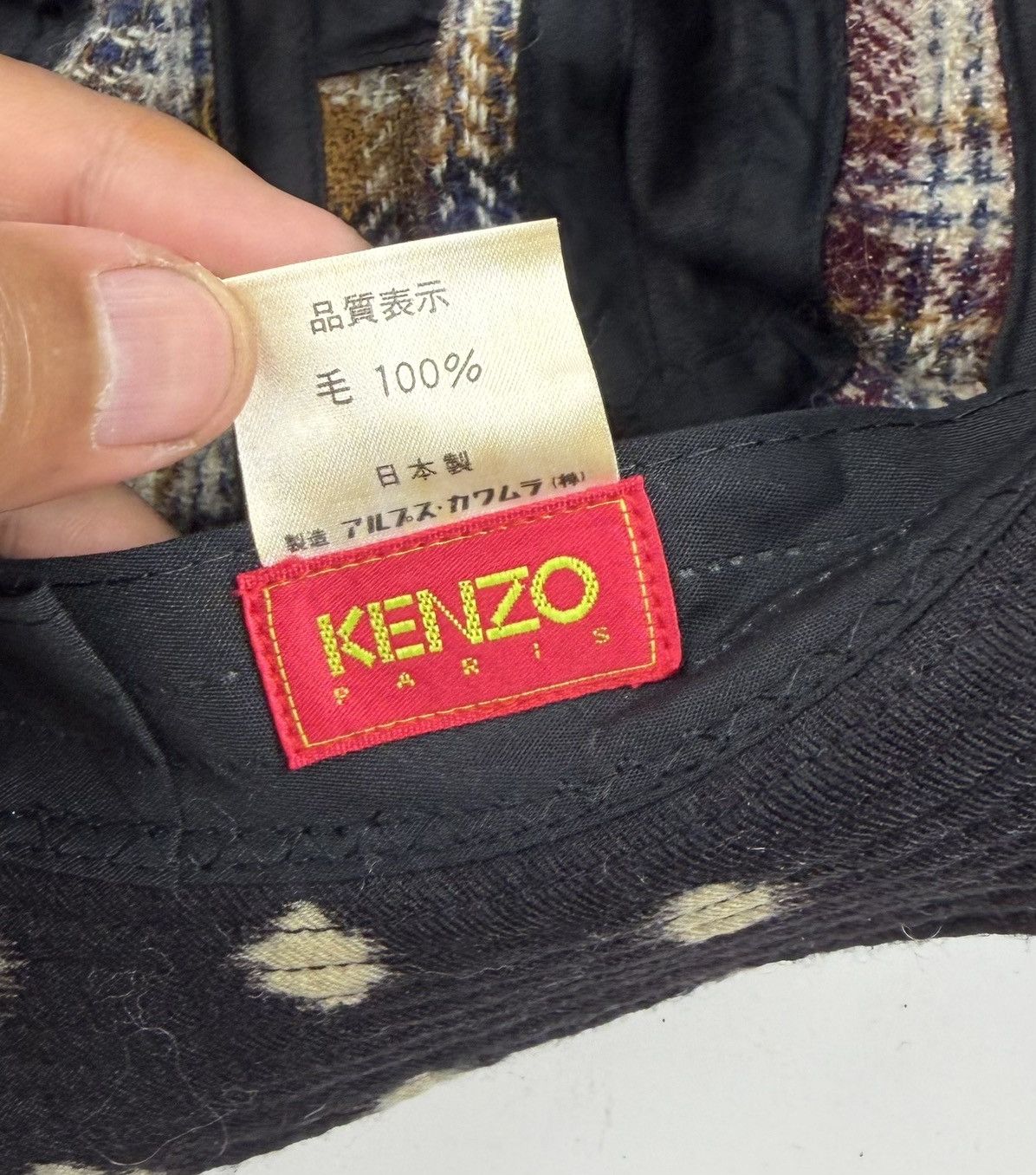 Kenzo rare design kenzo bucket hat tc43 Size ONE SIZE - 5 Thumbnail