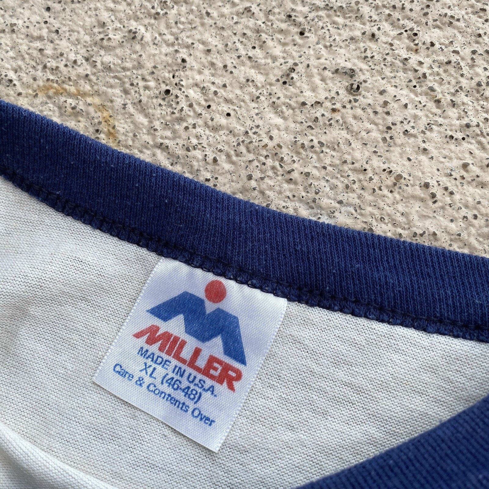 Vintage Vintage 70s Miller Lite Beer 3/4 Sleeve Shirt Made In Usa Size US L / EU 52-54 / 3 - 6 Thumbnail