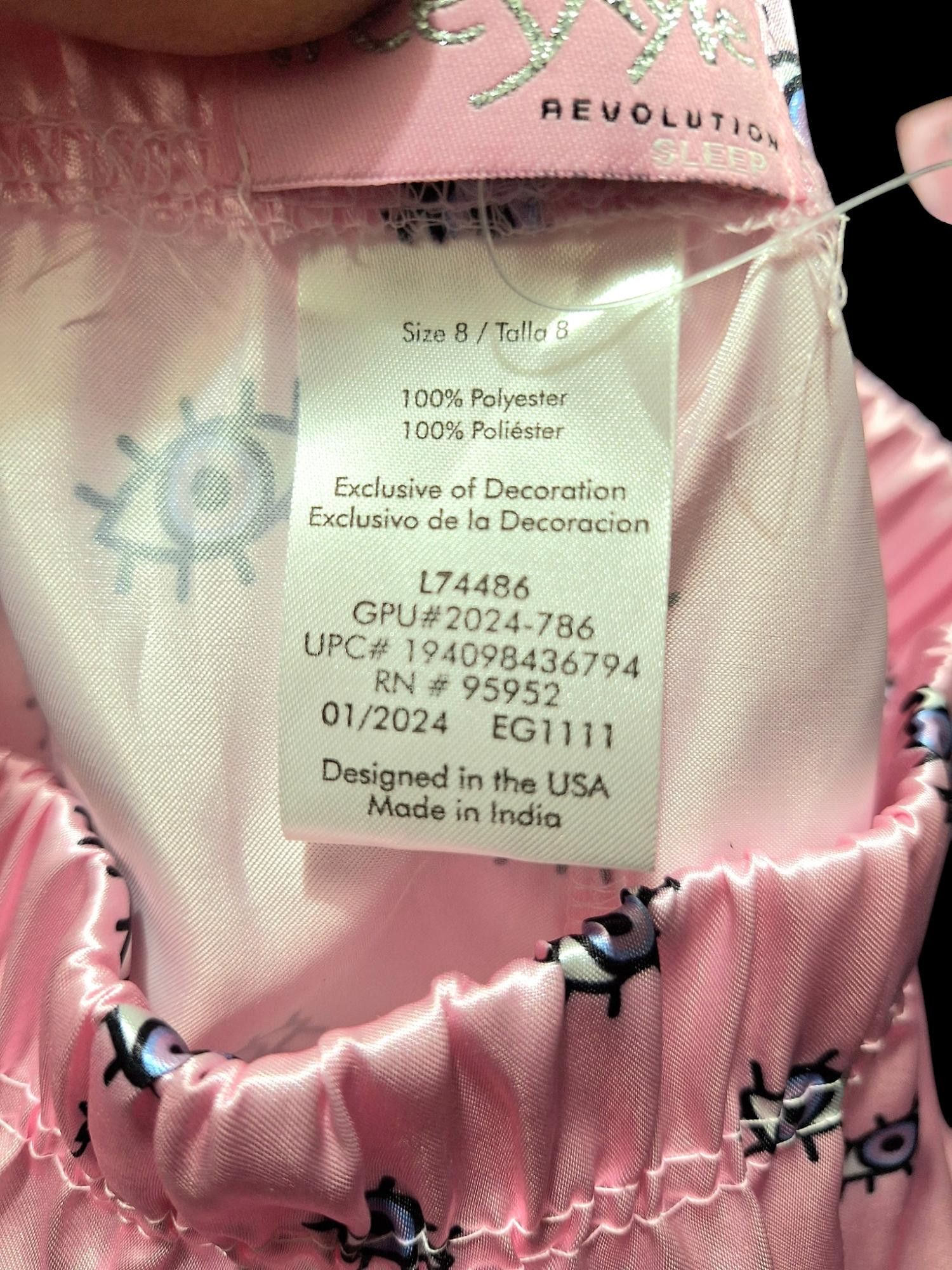 Other Freestyle Revolution* Evil Eye Pajama Set Size ONE SIZE - 8 Thumbnail