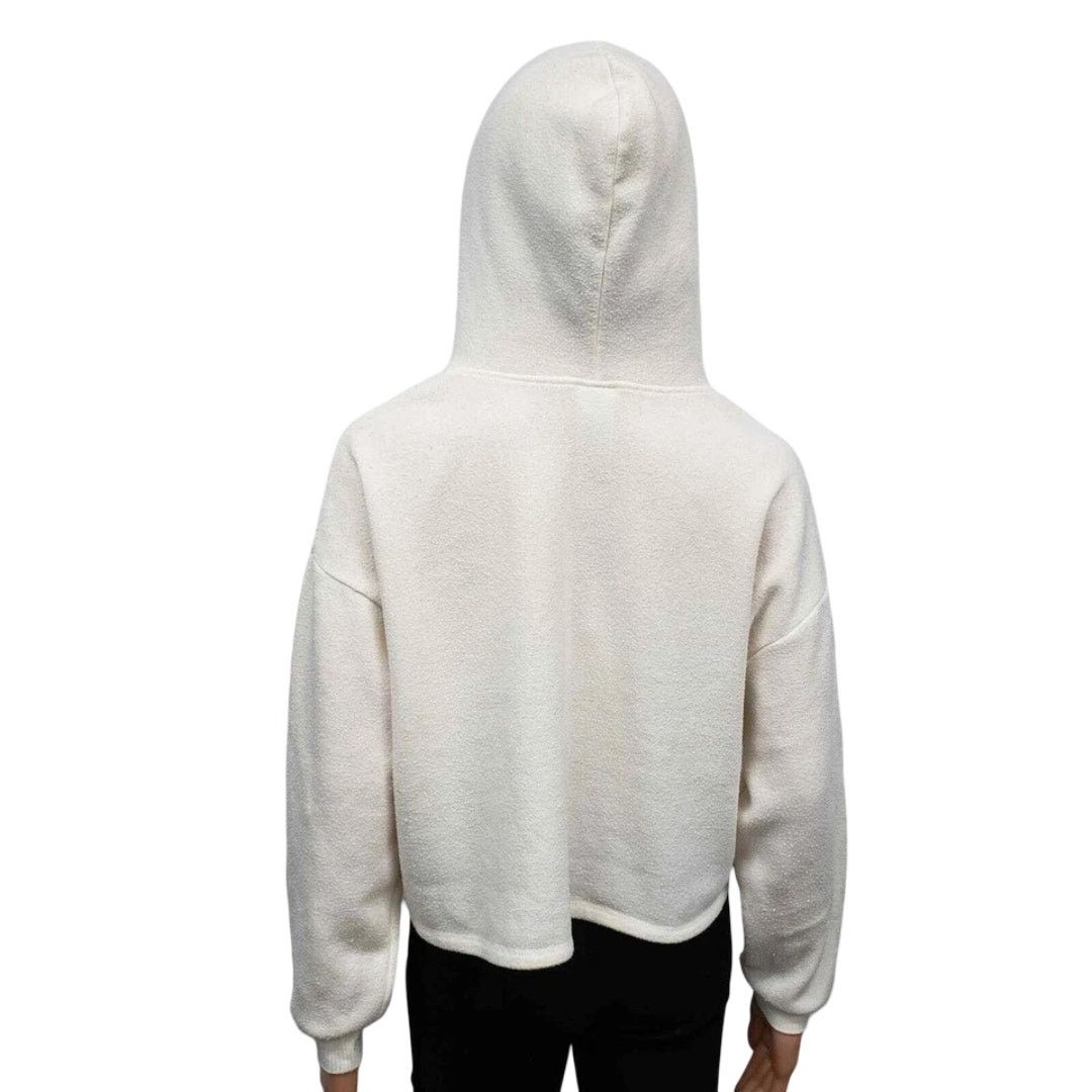 Disney Disney Mickey Mouse Hoodie Fleece Sweatshirt Hooded Cropped Size XS / US 0-2 / IT 36-38 - 8 Thumbnail
